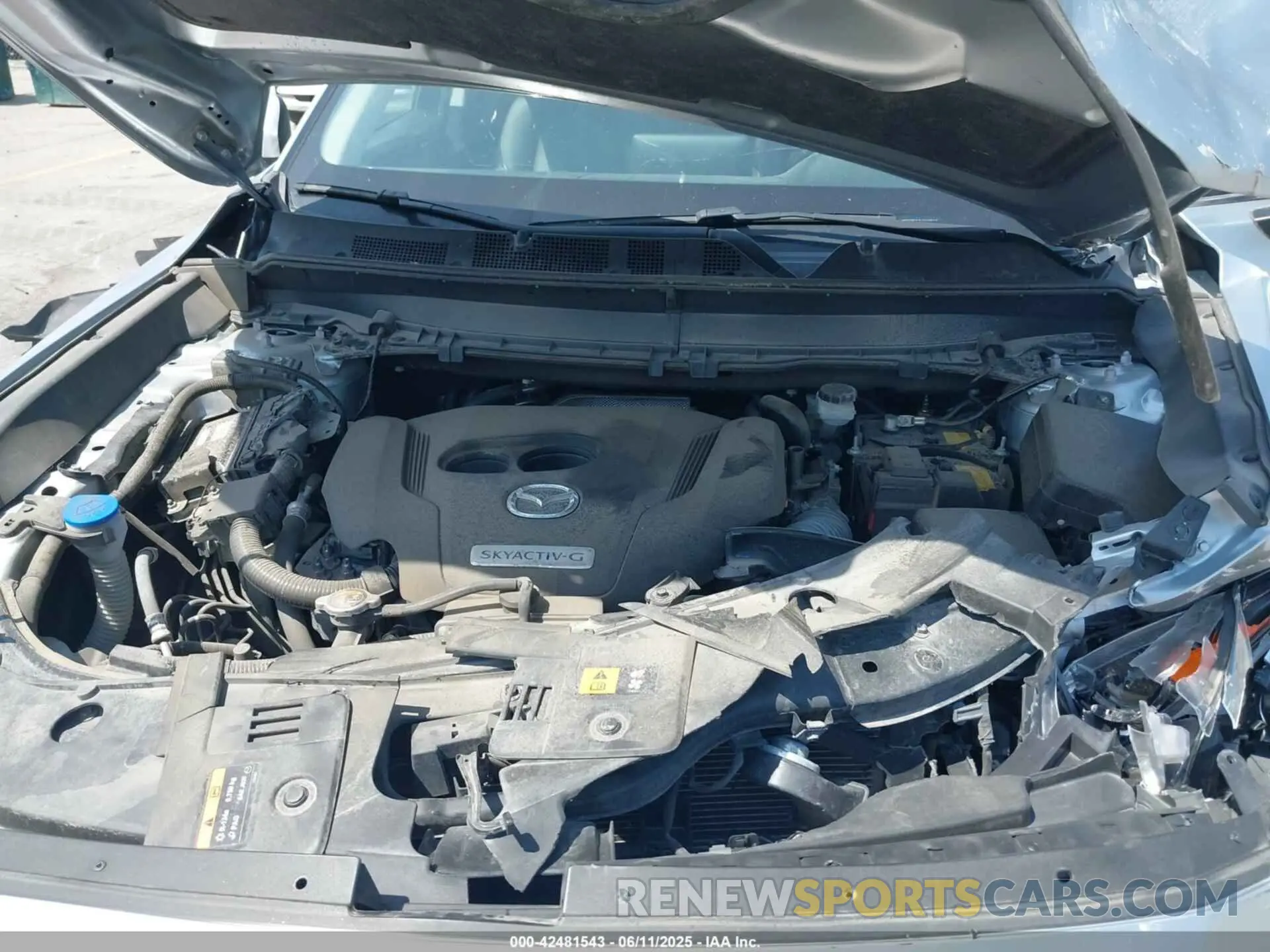 10 Photograph of a damaged car JM3TCBCY2L0415513 MAZDA CX-9 2020