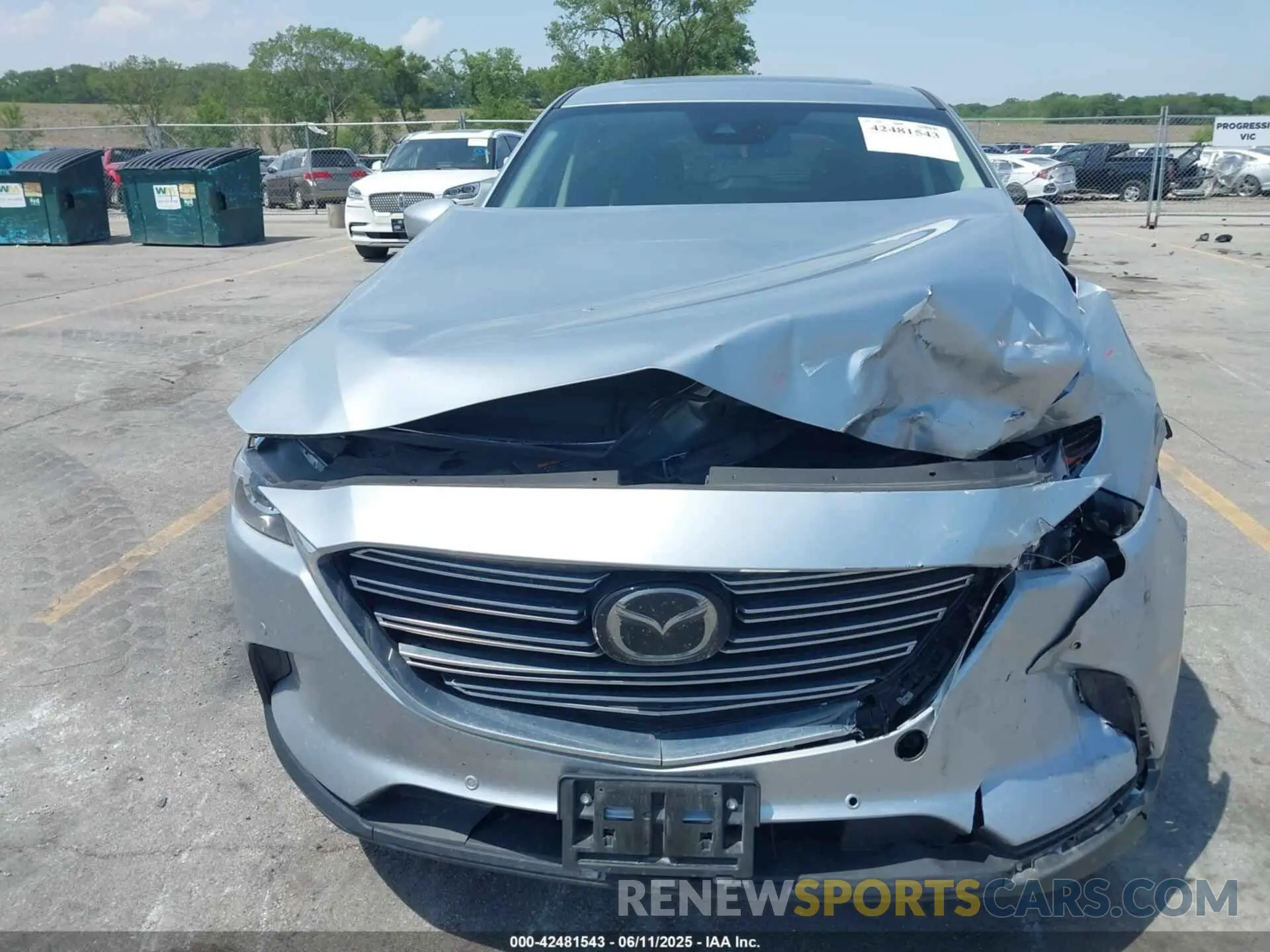 12 Photograph of a damaged car JM3TCBCY2L0415513 MAZDA CX-9 2020
