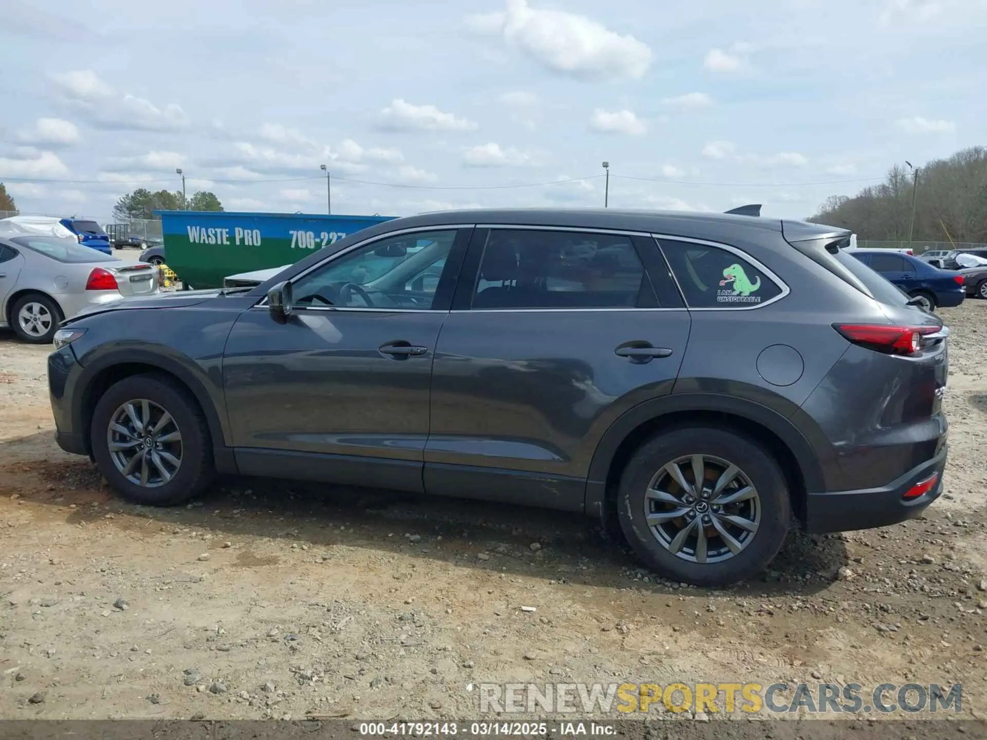 14 Photograph of a damaged car JM3TCBCY9L0418456 MAZDA CX-9 2020