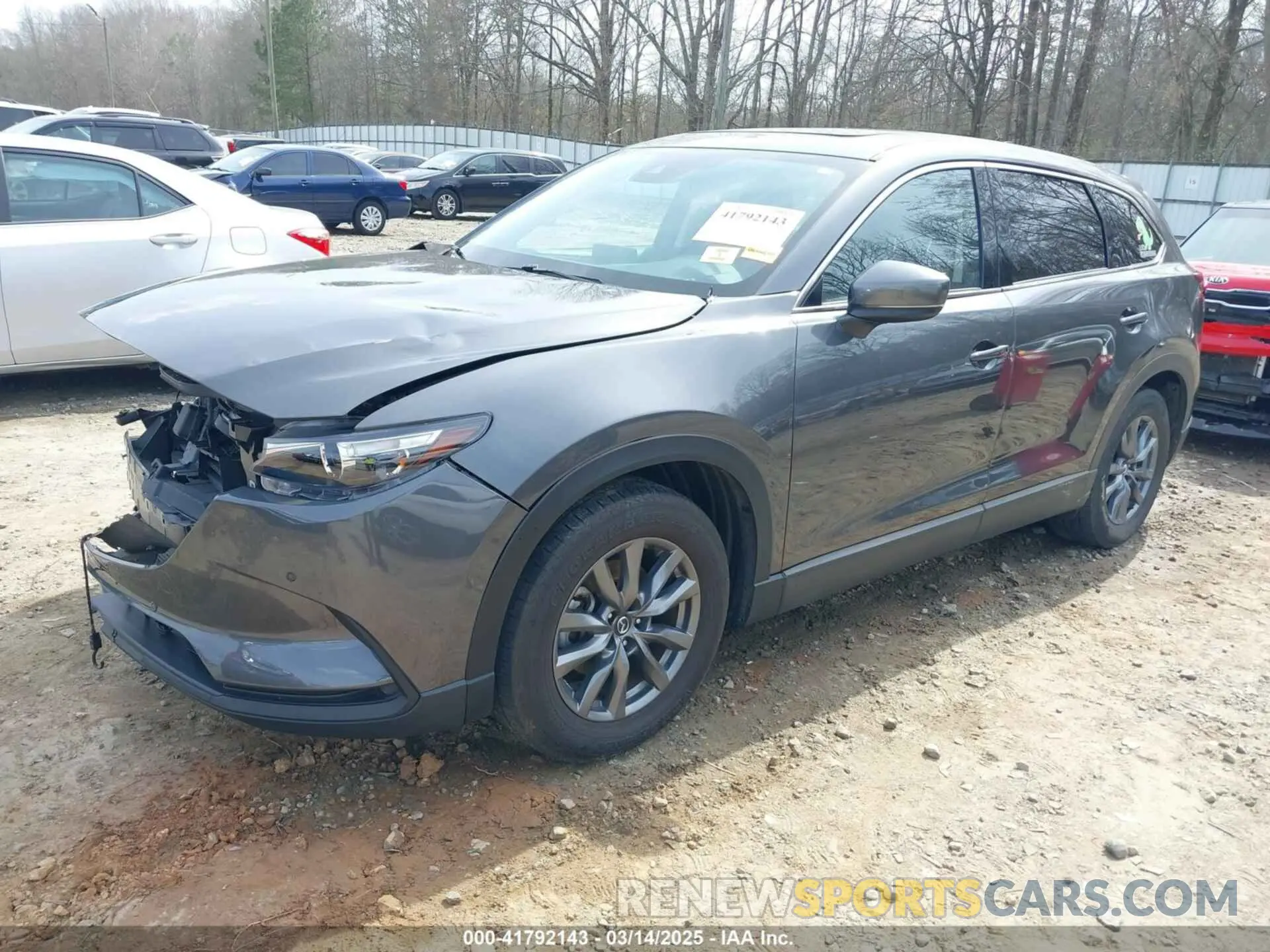 2 Photograph of a damaged car JM3TCBCY9L0418456 MAZDA CX-9 2020