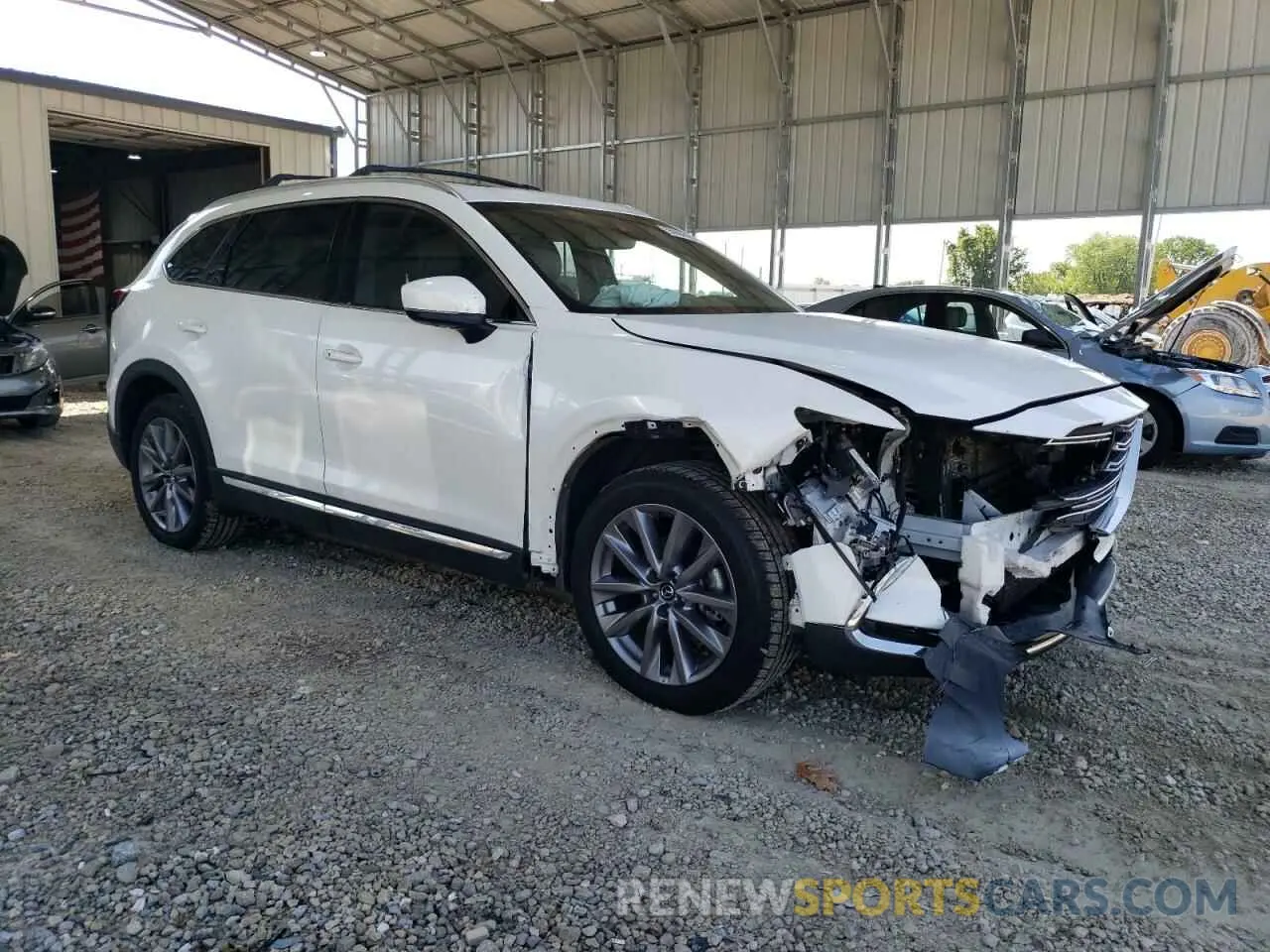 4 Photograph of a damaged car JM3TCBDY1L0402234 MAZDA CX-9 2020