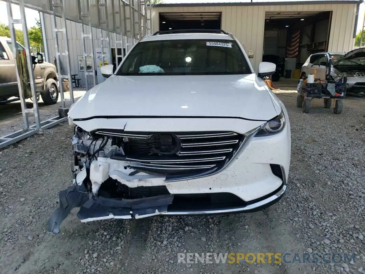 5 Photograph of a damaged car JM3TCBDY1L0402234 MAZDA CX-9 2020