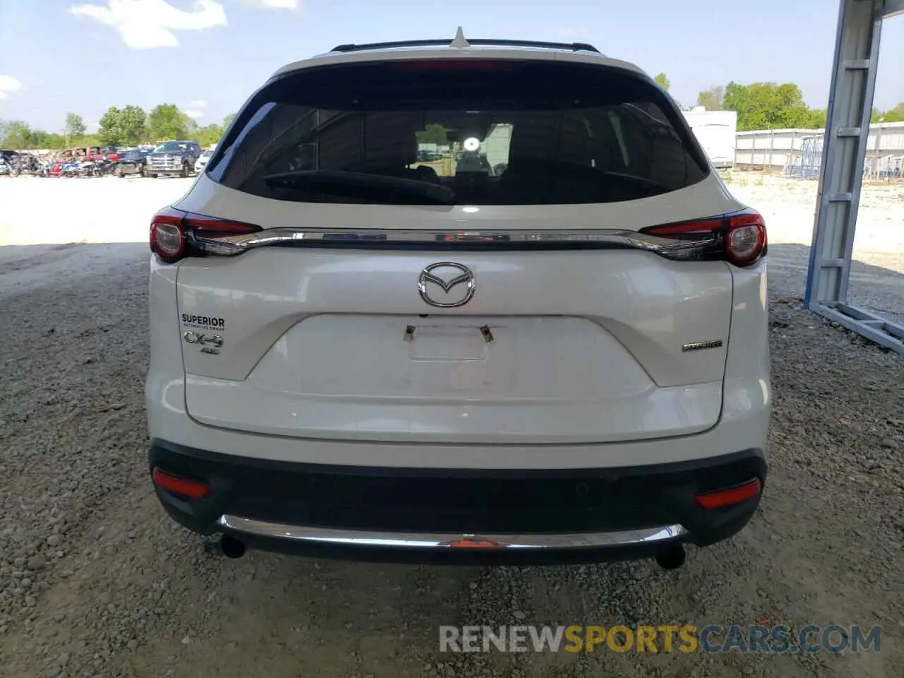 6 Photograph of a damaged car JM3TCBDY1L0402234 MAZDA CX-9 2020