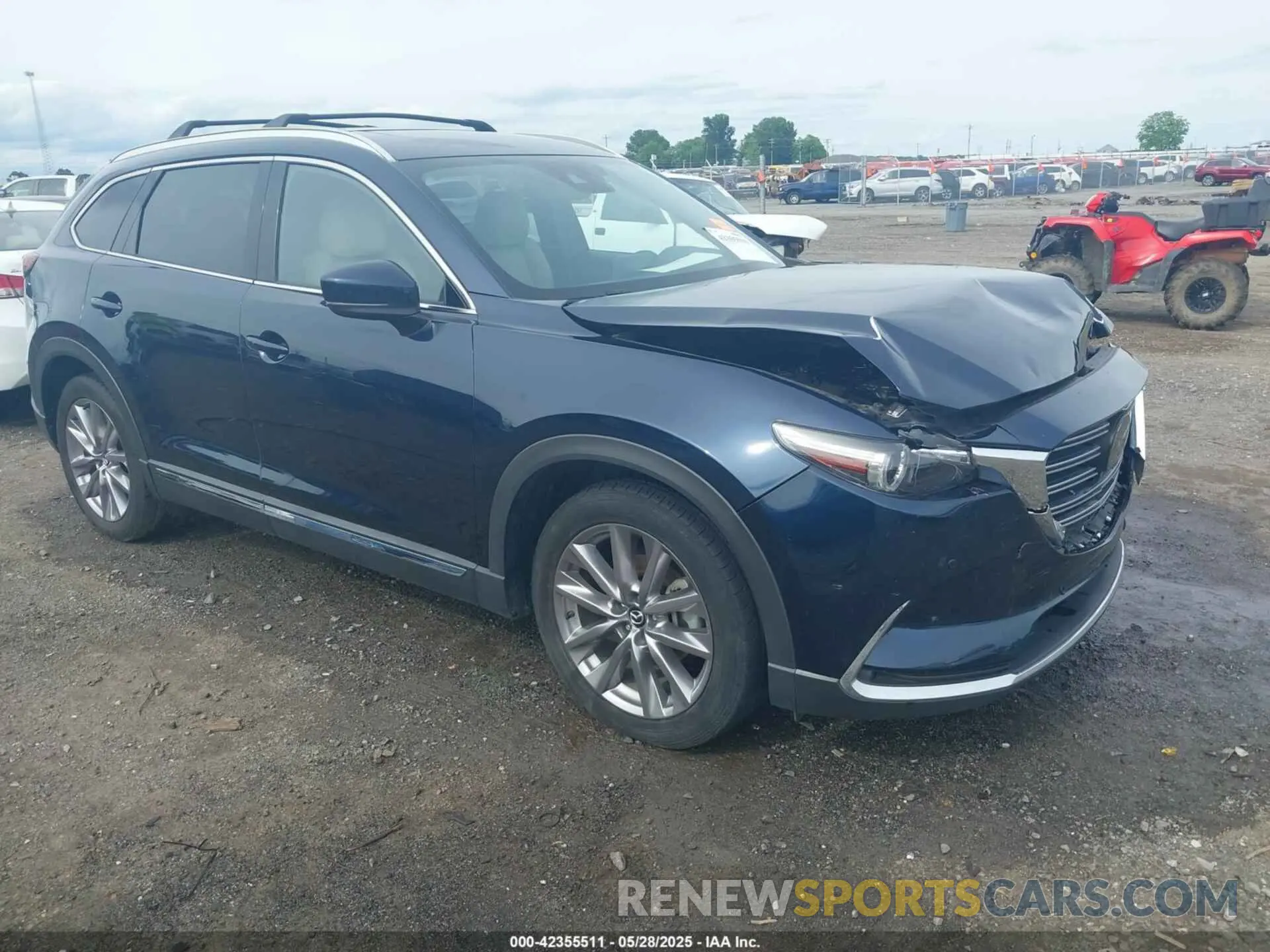 1 Photograph of a damaged car JM3TCBDY1L0402718 MAZDA CX-9 2020