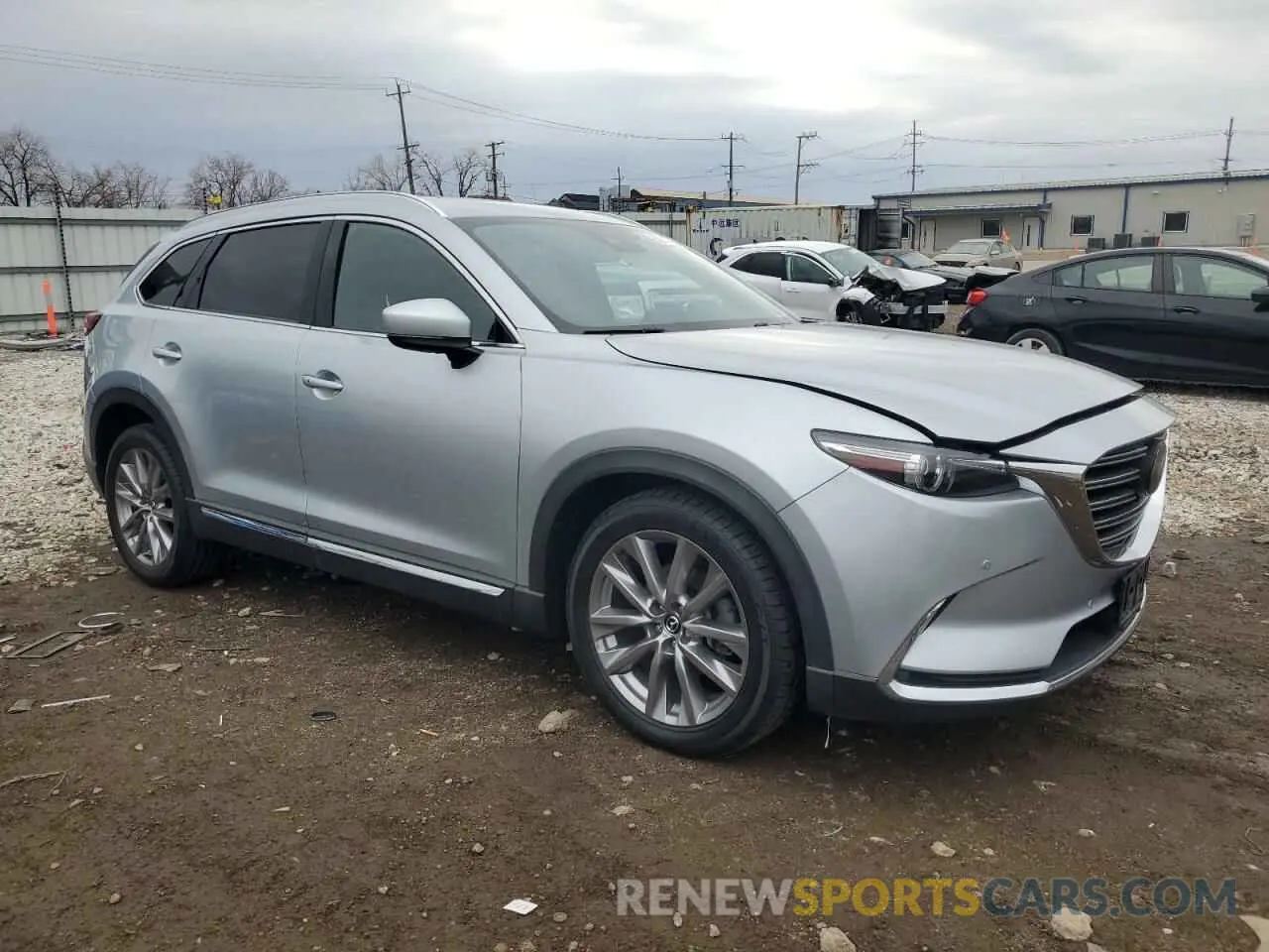 4 Photograph of a damaged car JM3TCBDY3L0423537 MAZDA CX-9 2020