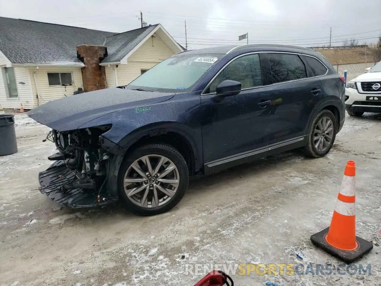 1 Photograph of a damaged car JM3TCBDY4L0415284 MAZDA CX-9 2020