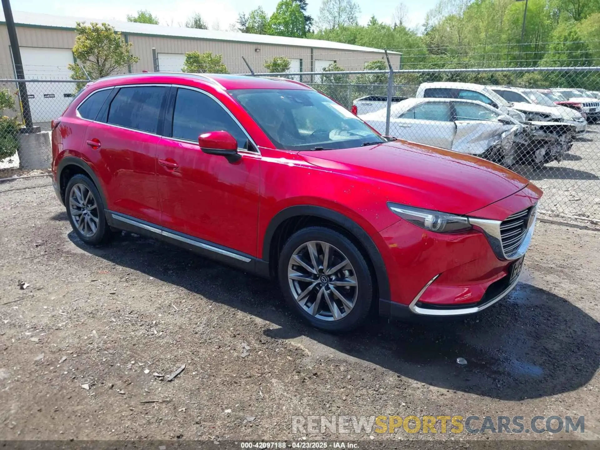 1 Photograph of a damaged car JM3TCBEY4L0413789 MAZDA CX-9 2020