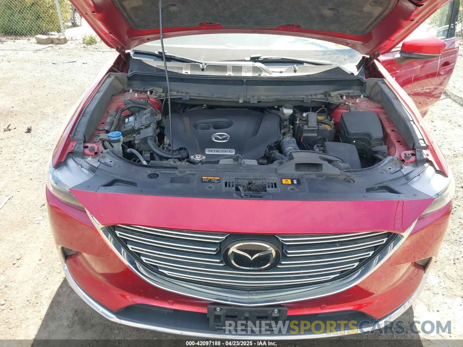 10 Photograph of a damaged car JM3TCBEY4L0413789 MAZDA CX-9 2020