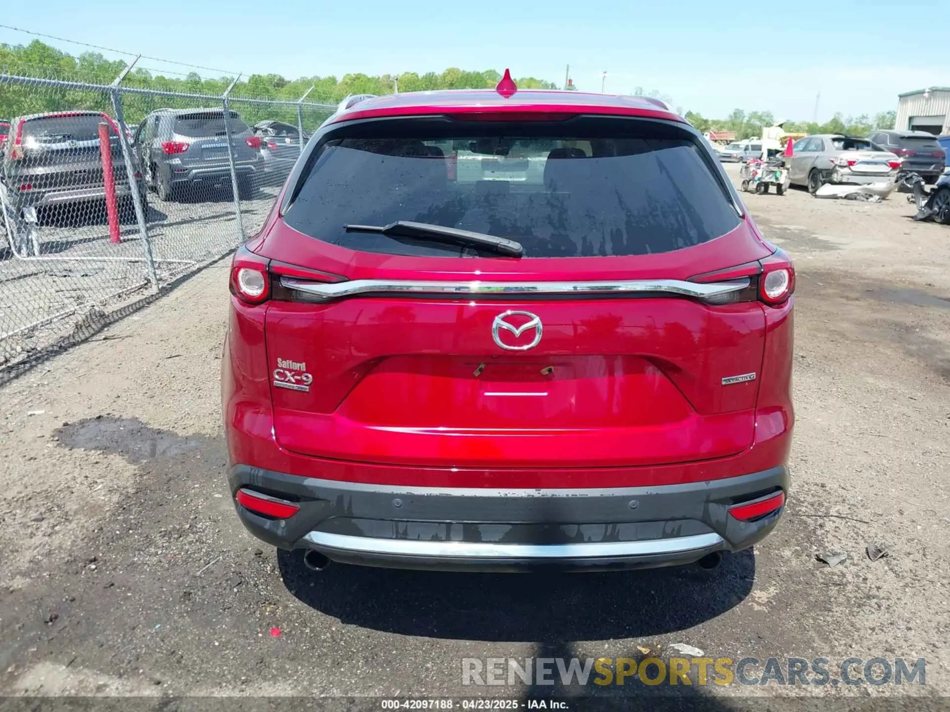 16 Photograph of a damaged car JM3TCBEY4L0413789 MAZDA CX-9 2020