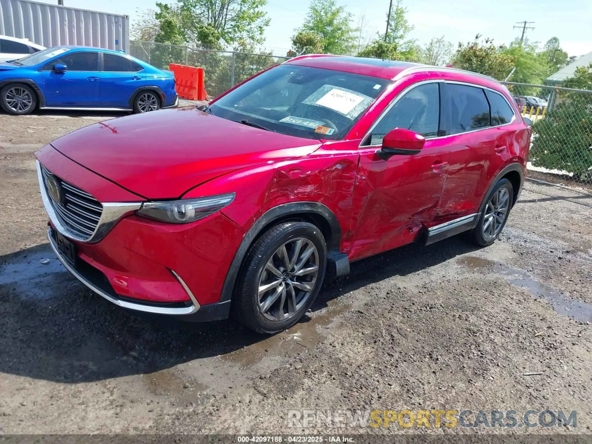 2 Photograph of a damaged car JM3TCBEY4L0413789 MAZDA CX-9 2020