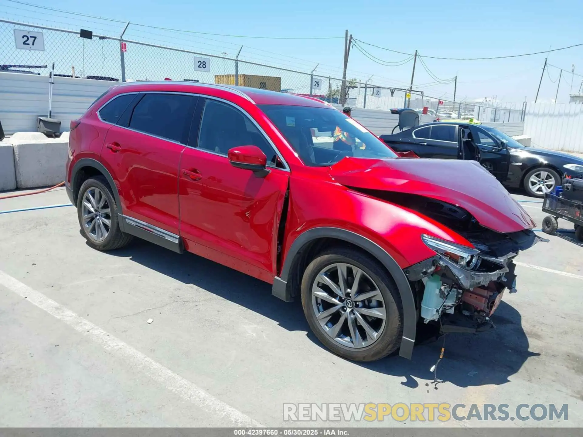 1 Photograph of a damaged car JM3TCBEY7L0406190 MAZDA CX-9 2020