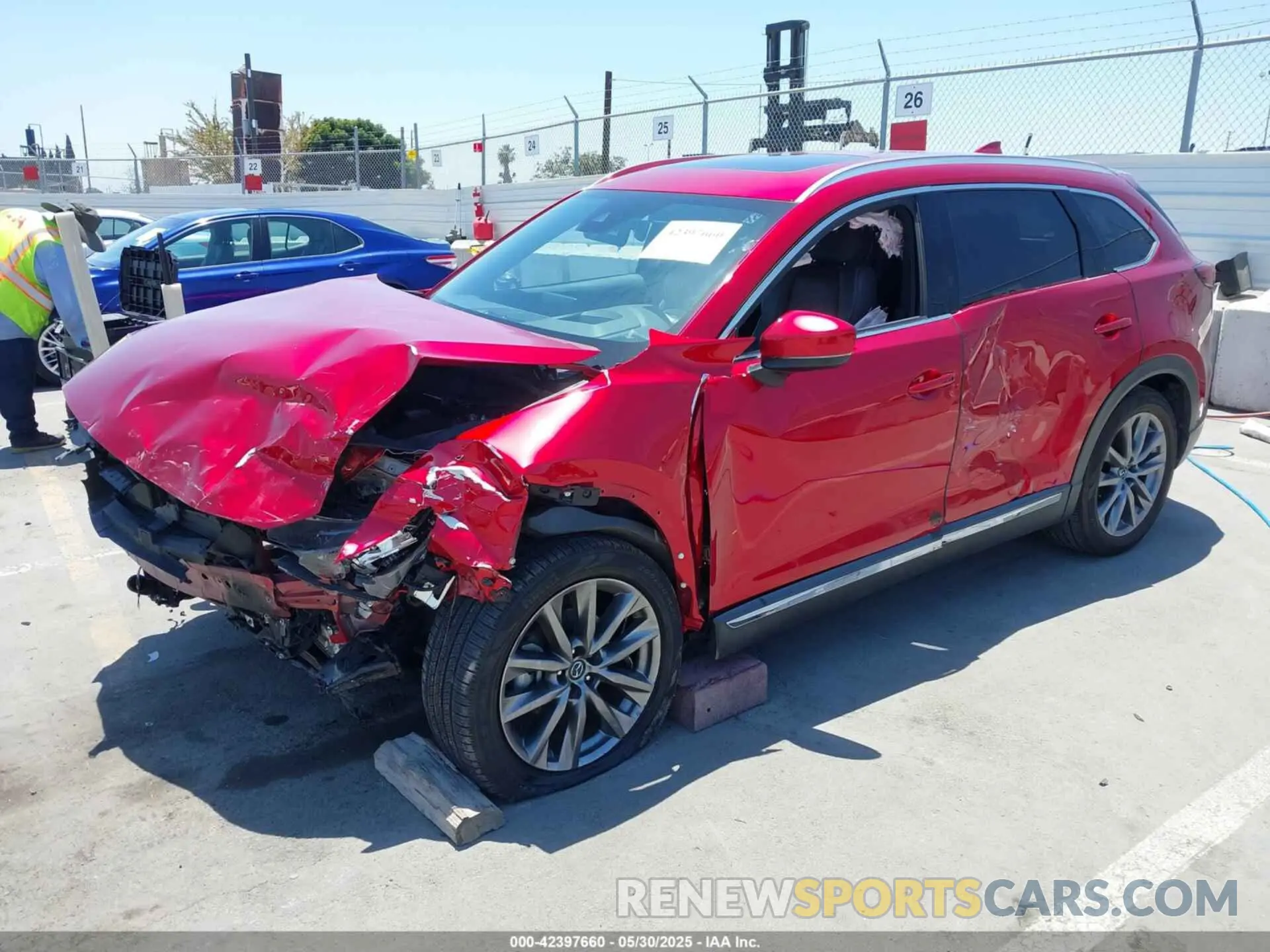 2 Photograph of a damaged car JM3TCBEY7L0406190 MAZDA CX-9 2020
