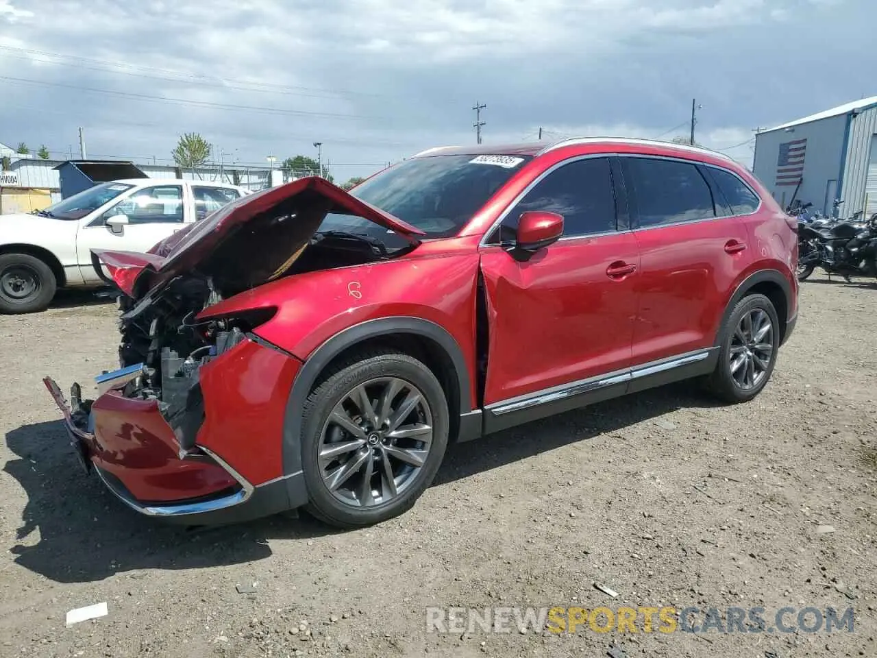 1 Photograph of a damaged car JM3TCBEY9L0409866 MAZDA CX-9 2020