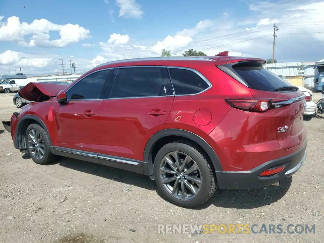 2 Photograph of a damaged car JM3TCBEY9L0409866 MAZDA CX-9 2020