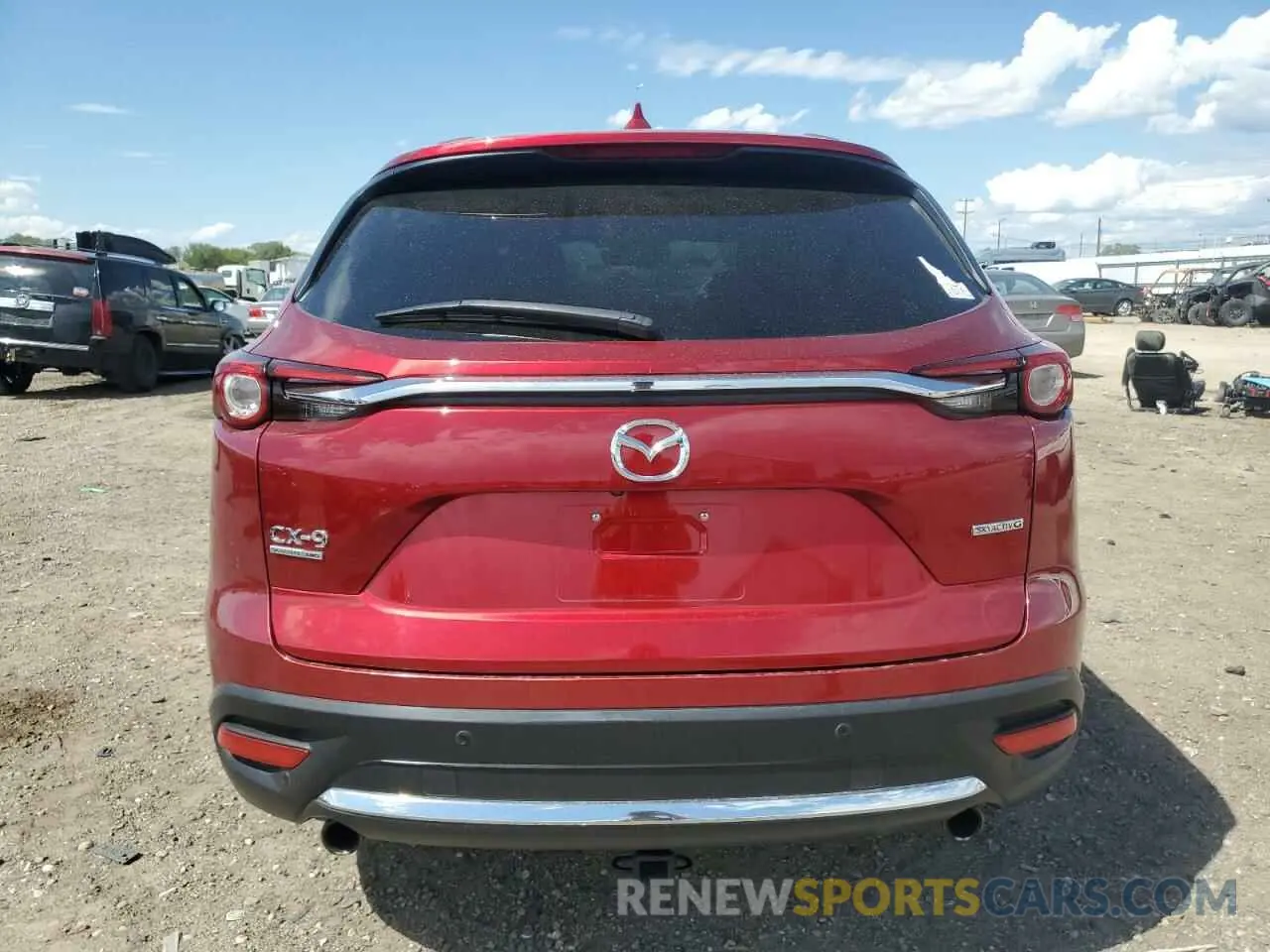 6 Photograph of a damaged car JM3TCBEY9L0409866 MAZDA CX-9 2020
