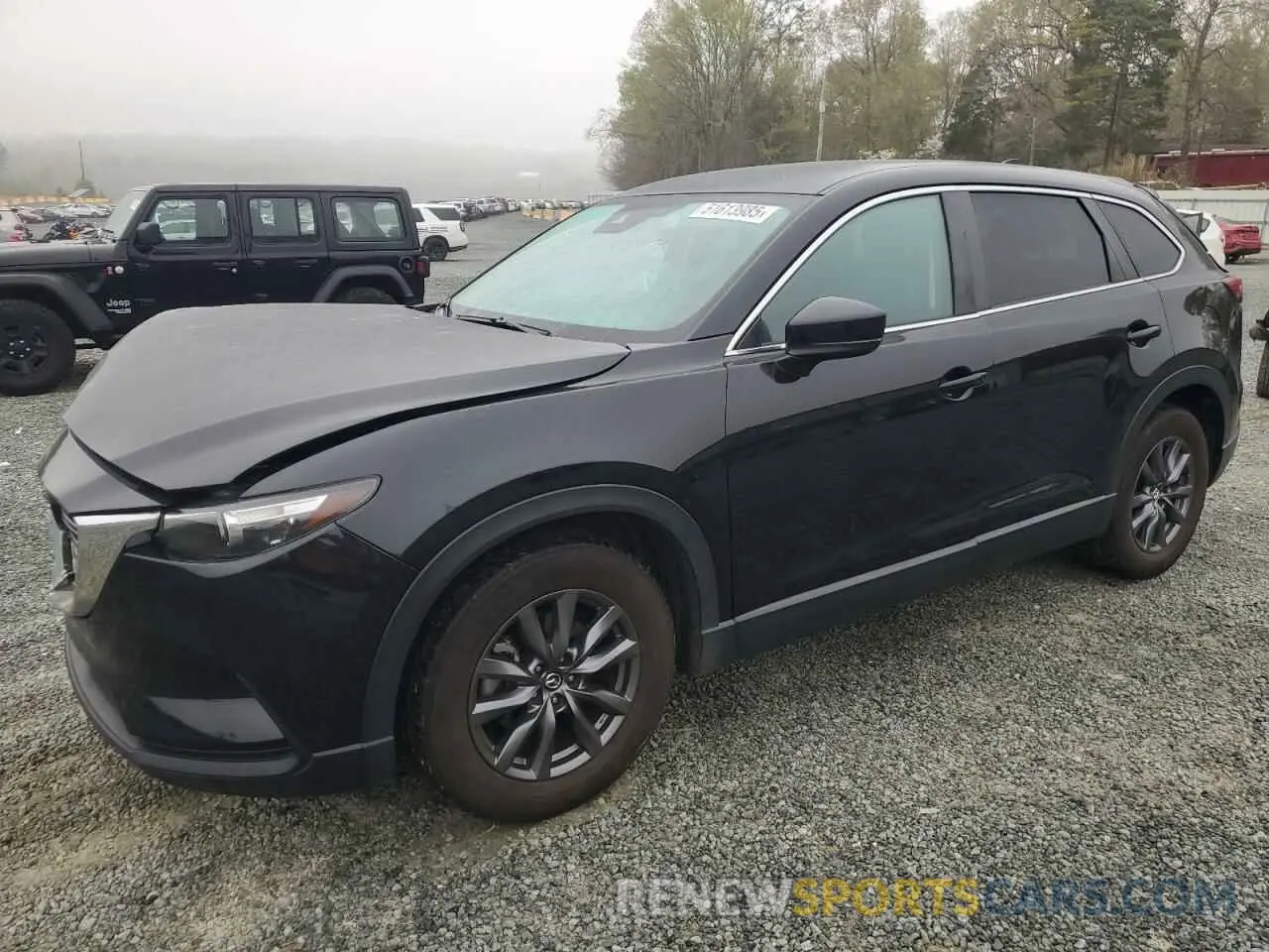 1 Photograph of a damaged car JM3TCABY9M0519560 MAZDA CX-9 2021