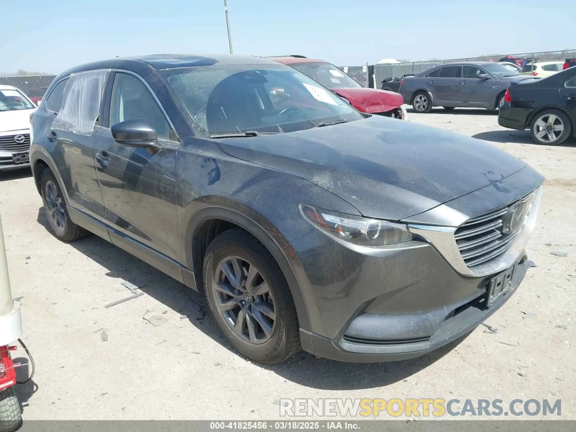 1 Photograph of a damaged car JM3TCACY2M0502016 MAZDA CX-9 2021