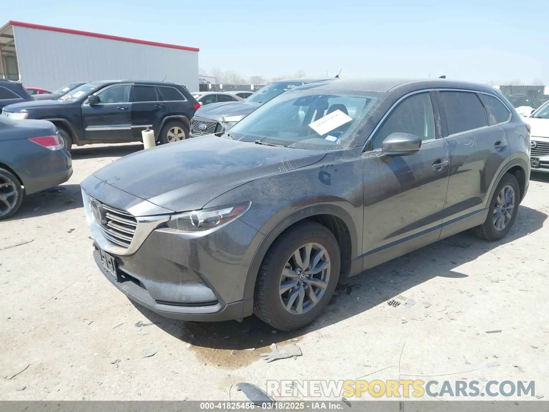 2 Photograph of a damaged car JM3TCACY2M0502016 MAZDA CX-9 2021