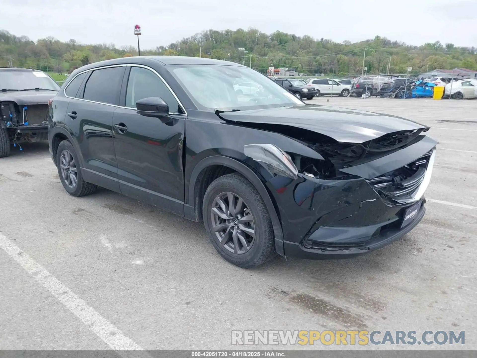 1 Photograph of a damaged car JM3TCACY3M0506561 MAZDA CX-9 2021