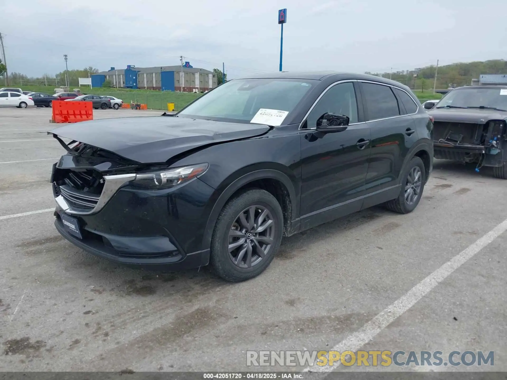 2 Photograph of a damaged car JM3TCACY3M0506561 MAZDA CX-9 2021