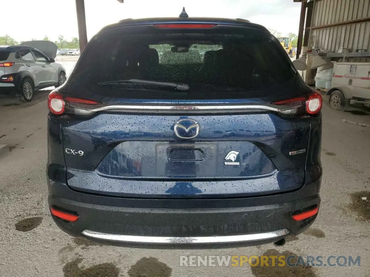 6 Photograph of a damaged car JM3TCACY4M0511316 MAZDA CX-9 2021