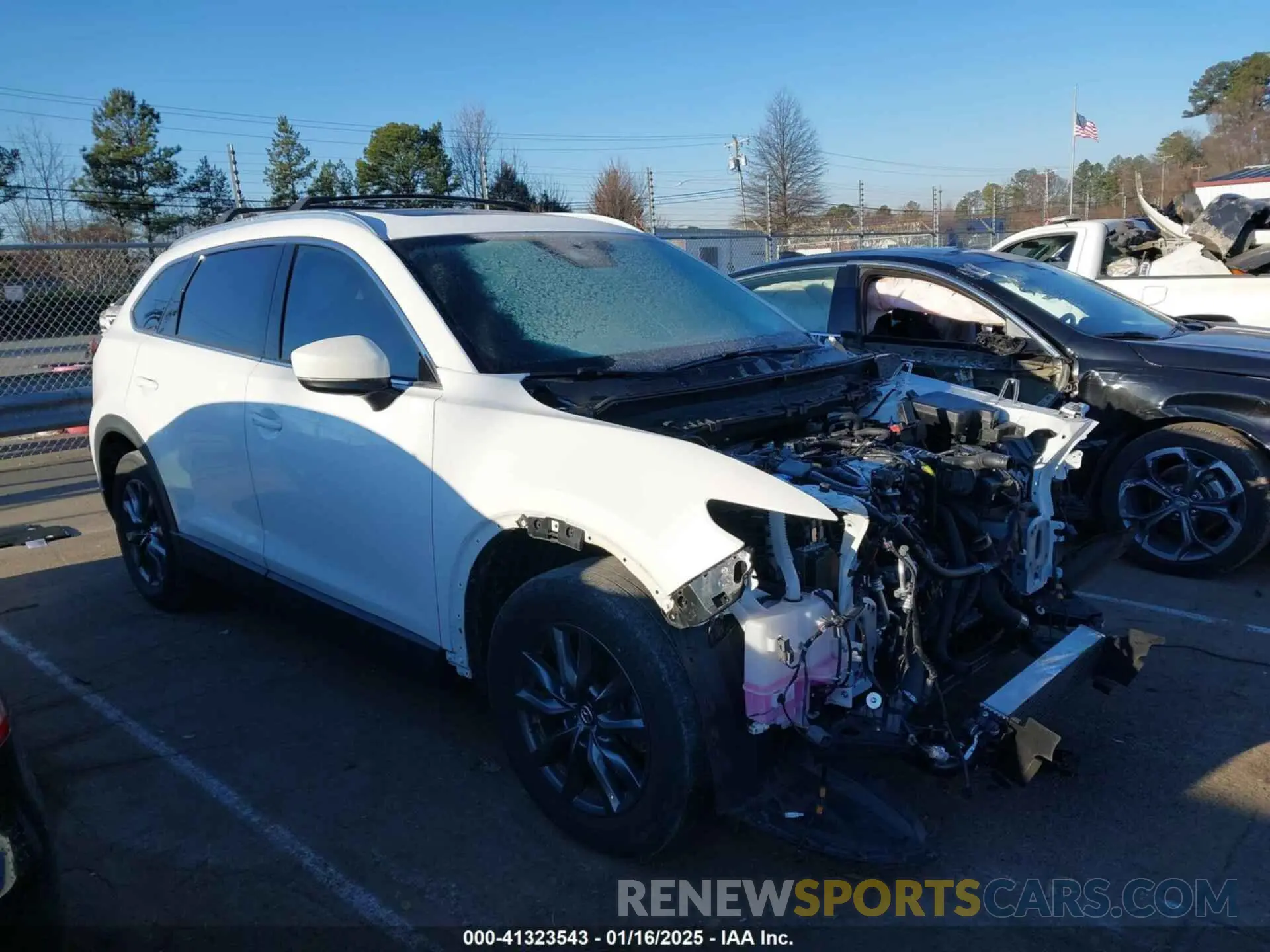 14 Photograph of a damaged car JM3TCACY4M0522302 MAZDA CX-9 2021