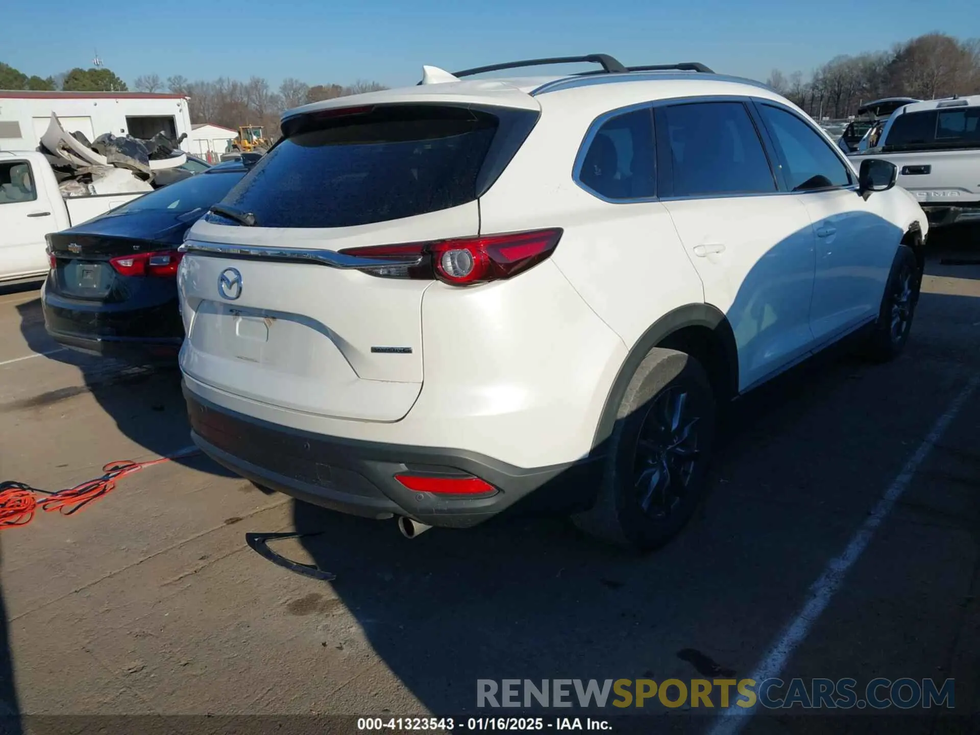 4 Photograph of a damaged car JM3TCACY4M0522302 MAZDA CX-9 2021