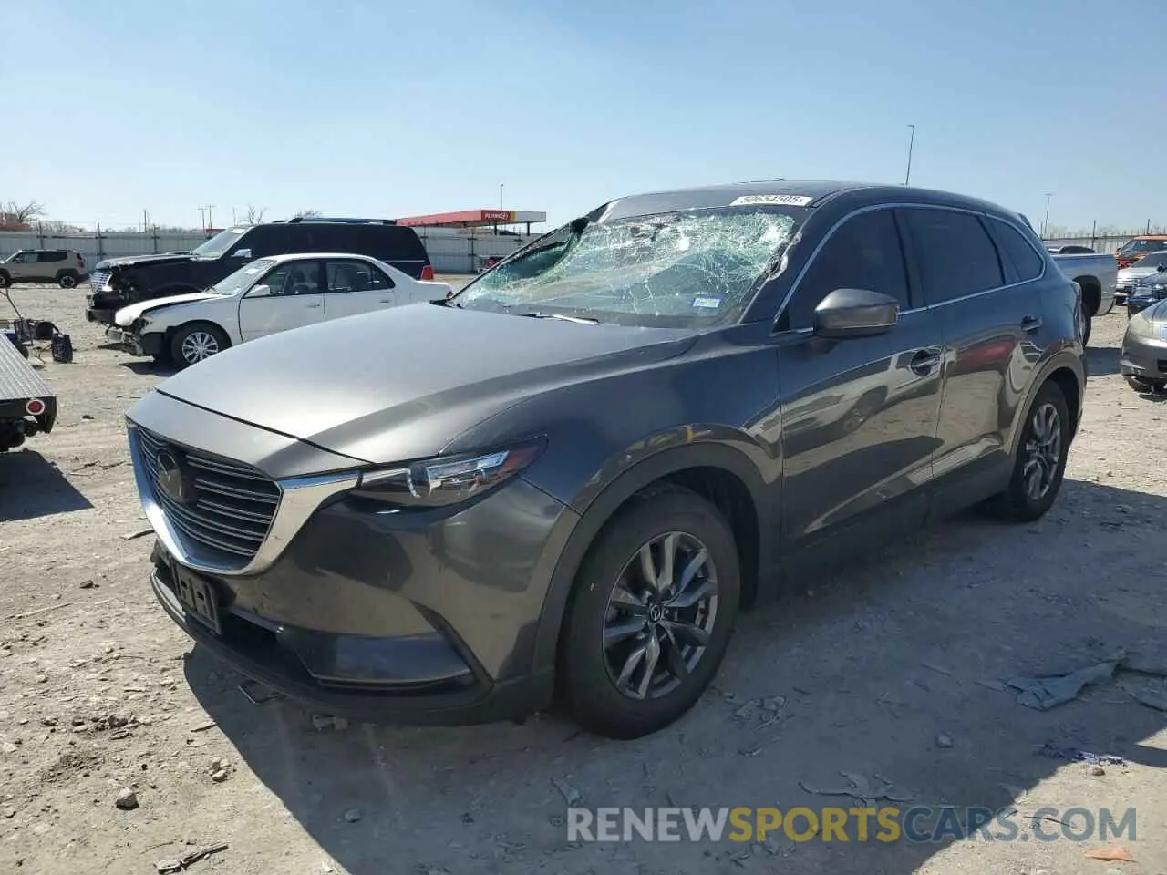 1 Photograph of a damaged car JM3TCACY5M0500924 MAZDA CX-9 2021