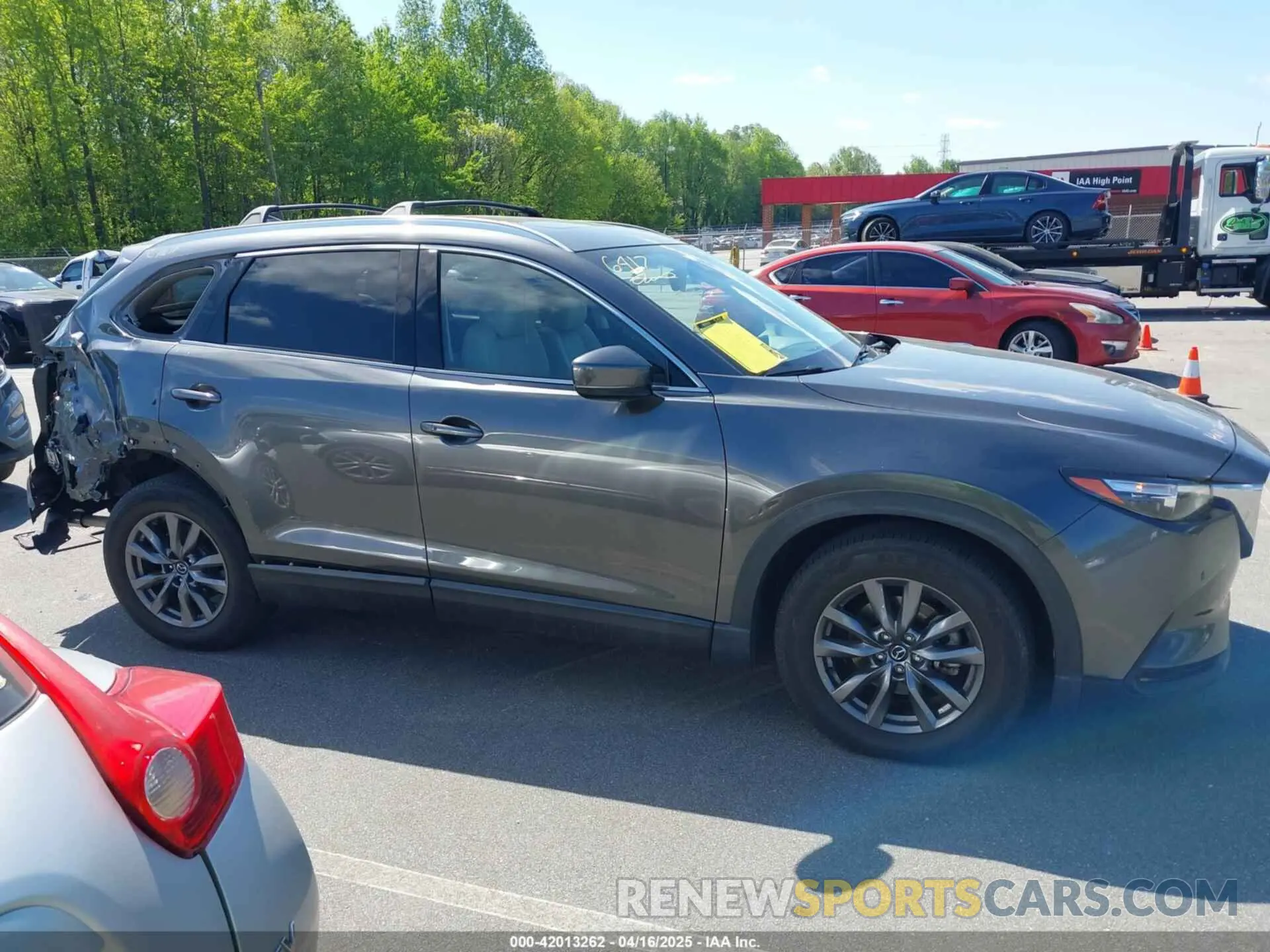 14 Photograph of a damaged car JM3TCACY7M0503484 MAZDA CX-9 2021
