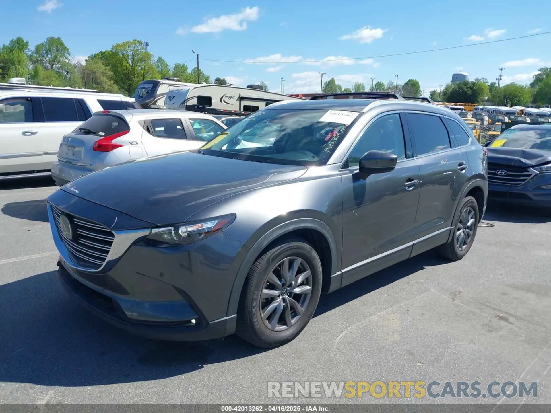 2 Photograph of a damaged car JM3TCACY7M0503484 MAZDA CX-9 2021