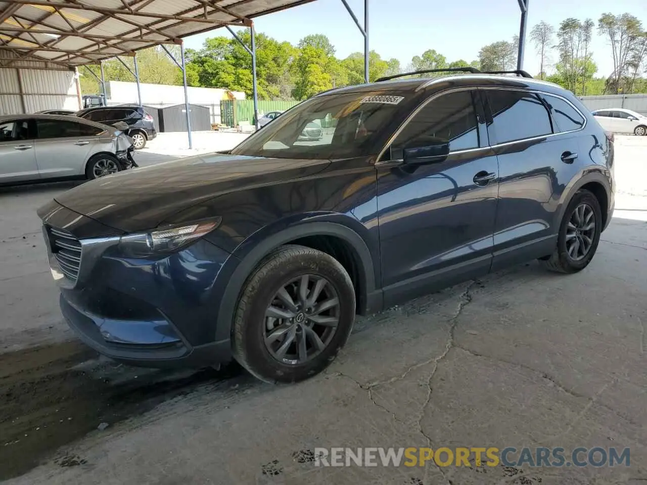 1 Photograph of a damaged car JM3TCACY7M0528188 MAZDA CX-9 2021