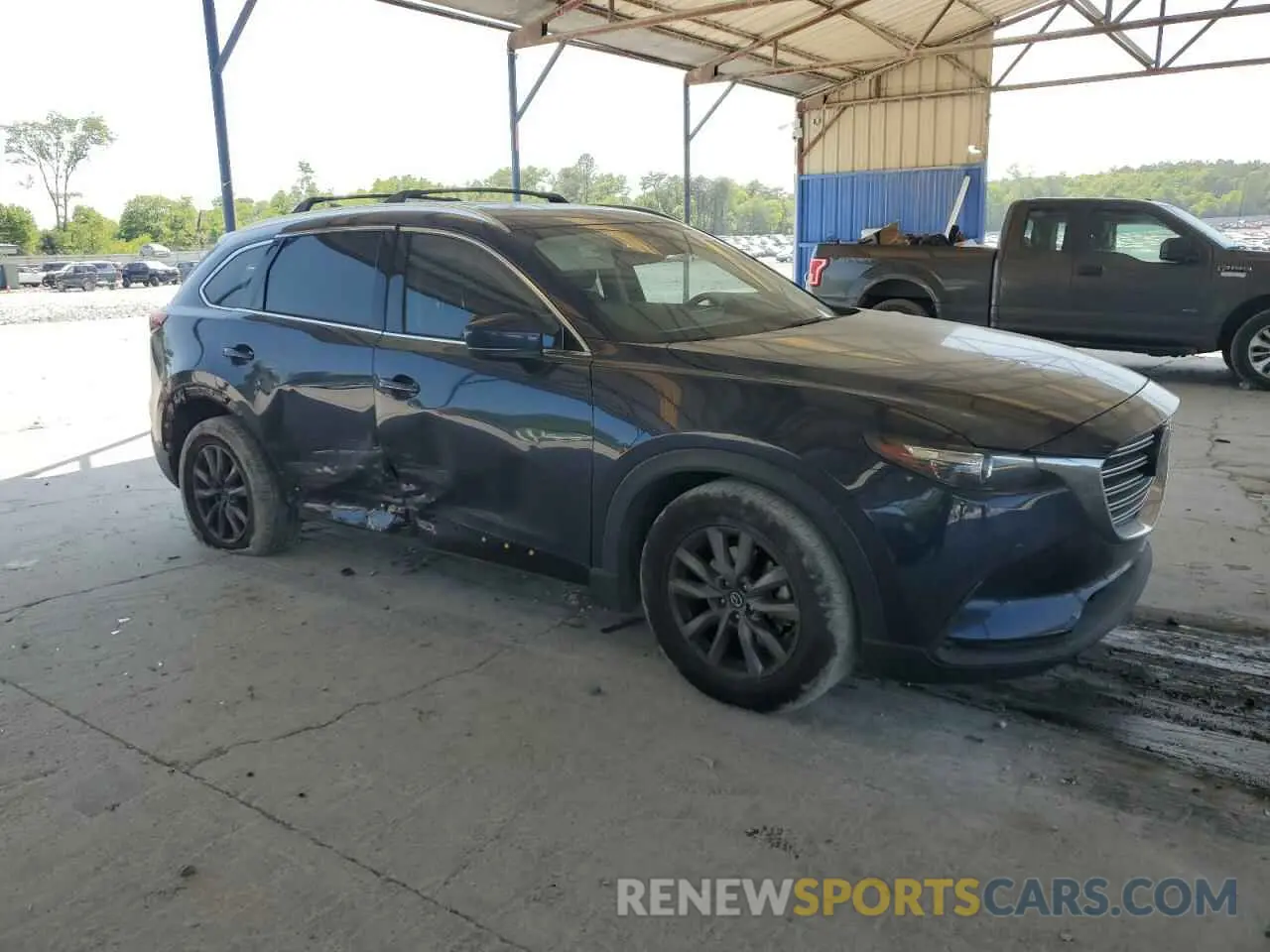 4 Photograph of a damaged car JM3TCACY7M0528188 MAZDA CX-9 2021