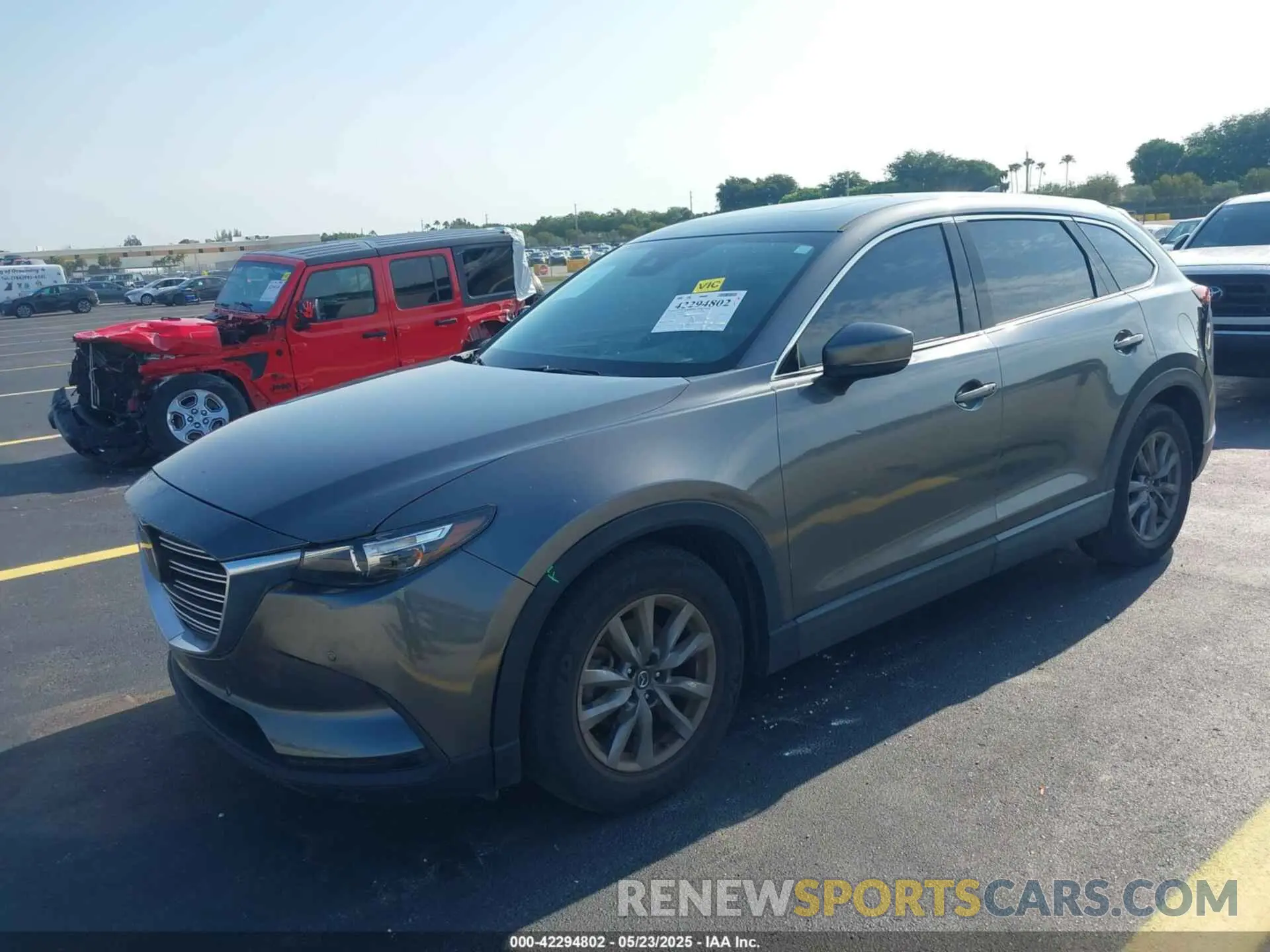 2 Photograph of a damaged car JM3TCACYXM0511613 MAZDA CX-9 2021