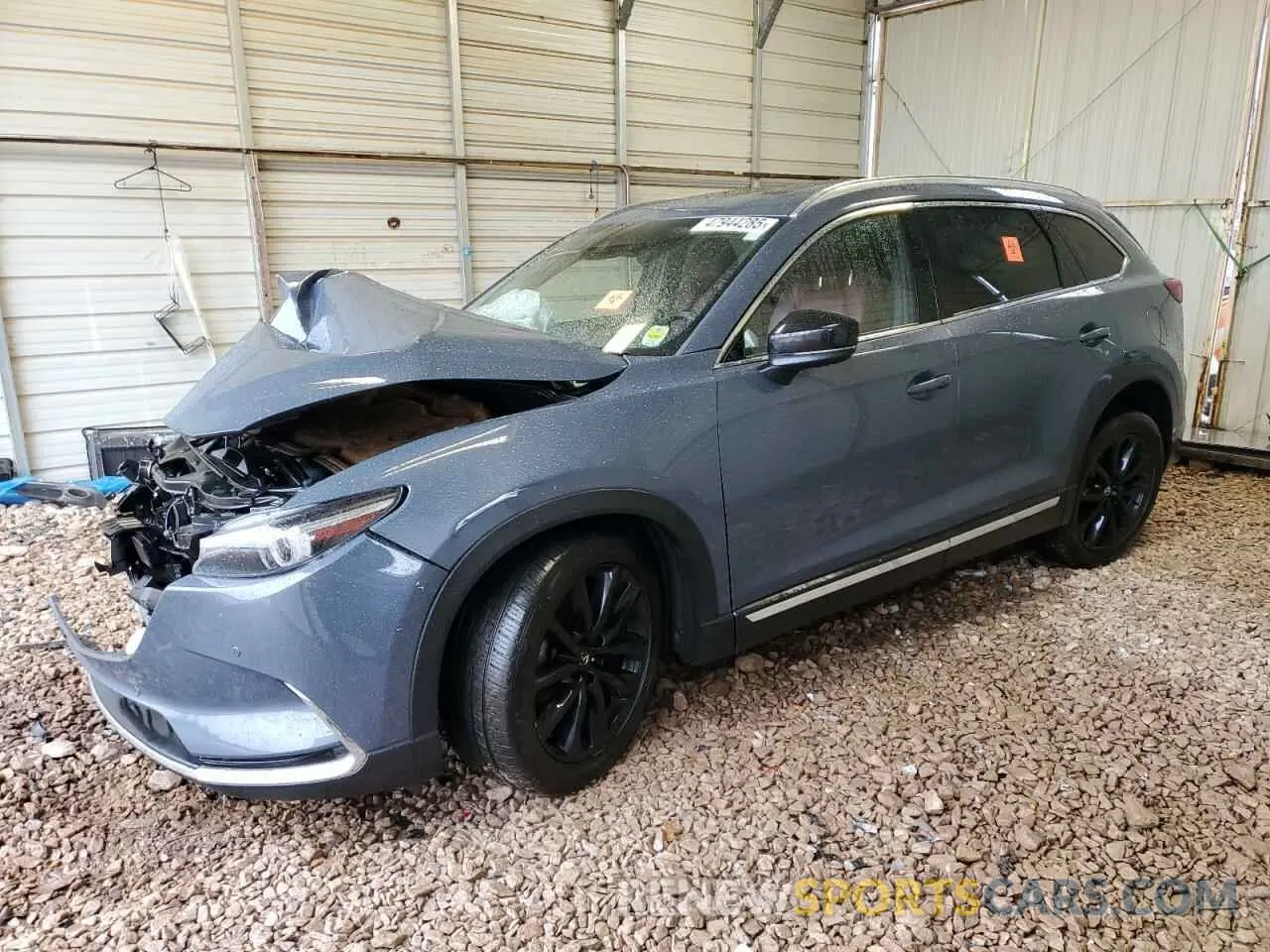 1 Photograph of a damaged car JM3TCADY0M0501090 MAZDA CX-9 2021