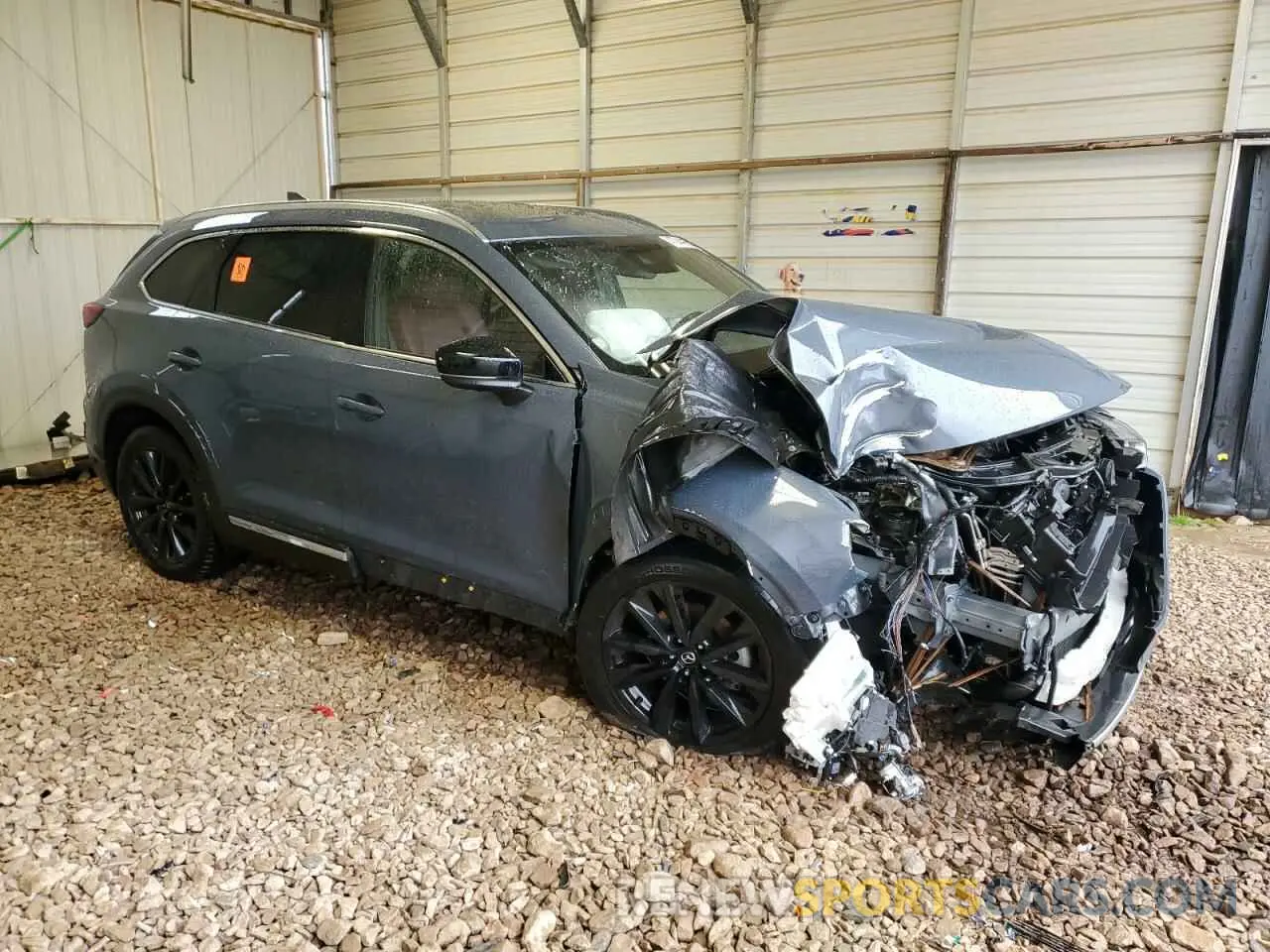 4 Photograph of a damaged car JM3TCADY0M0501090 MAZDA CX-9 2021