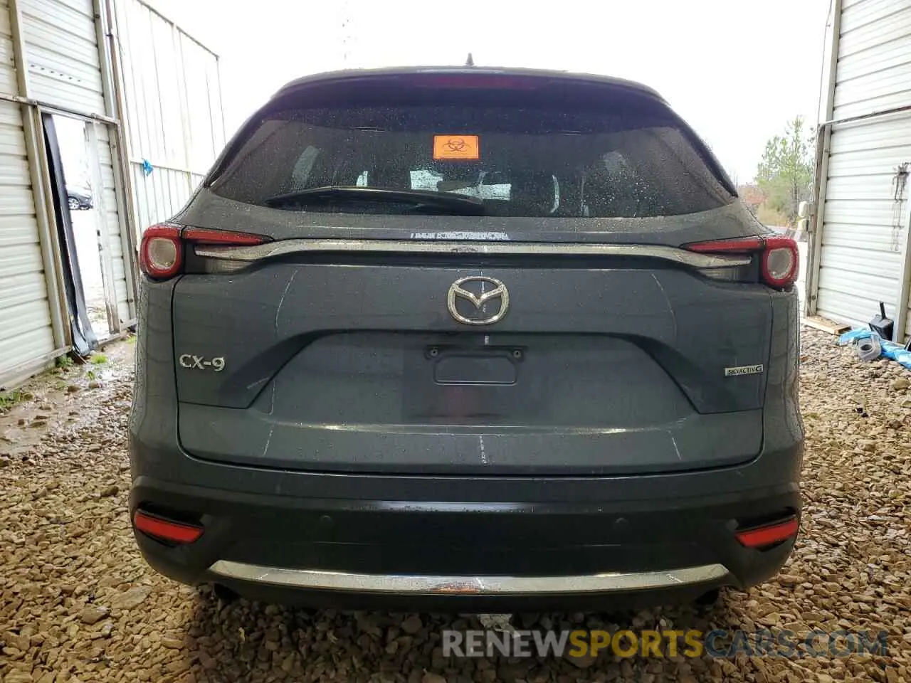 6 Photograph of a damaged car JM3TCADY0M0501090 MAZDA CX-9 2021