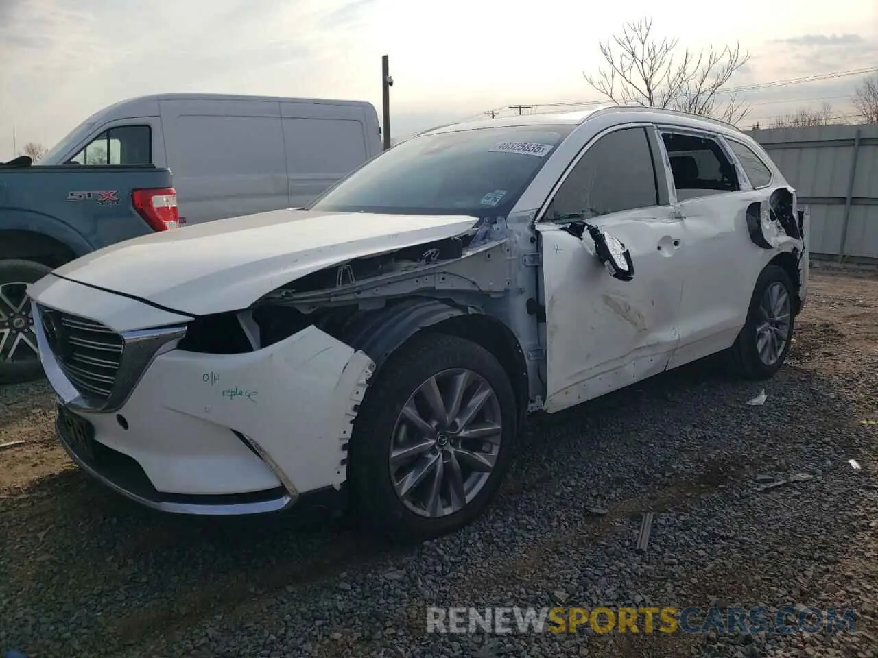 1 Photograph of a damaged car JM3TCADY0M0501249 MAZDA CX-9 2021
