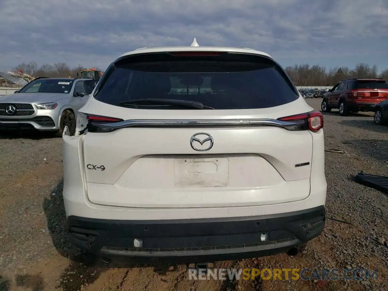6 Photograph of a damaged car JM3TCADY0M0501249 MAZDA CX-9 2021