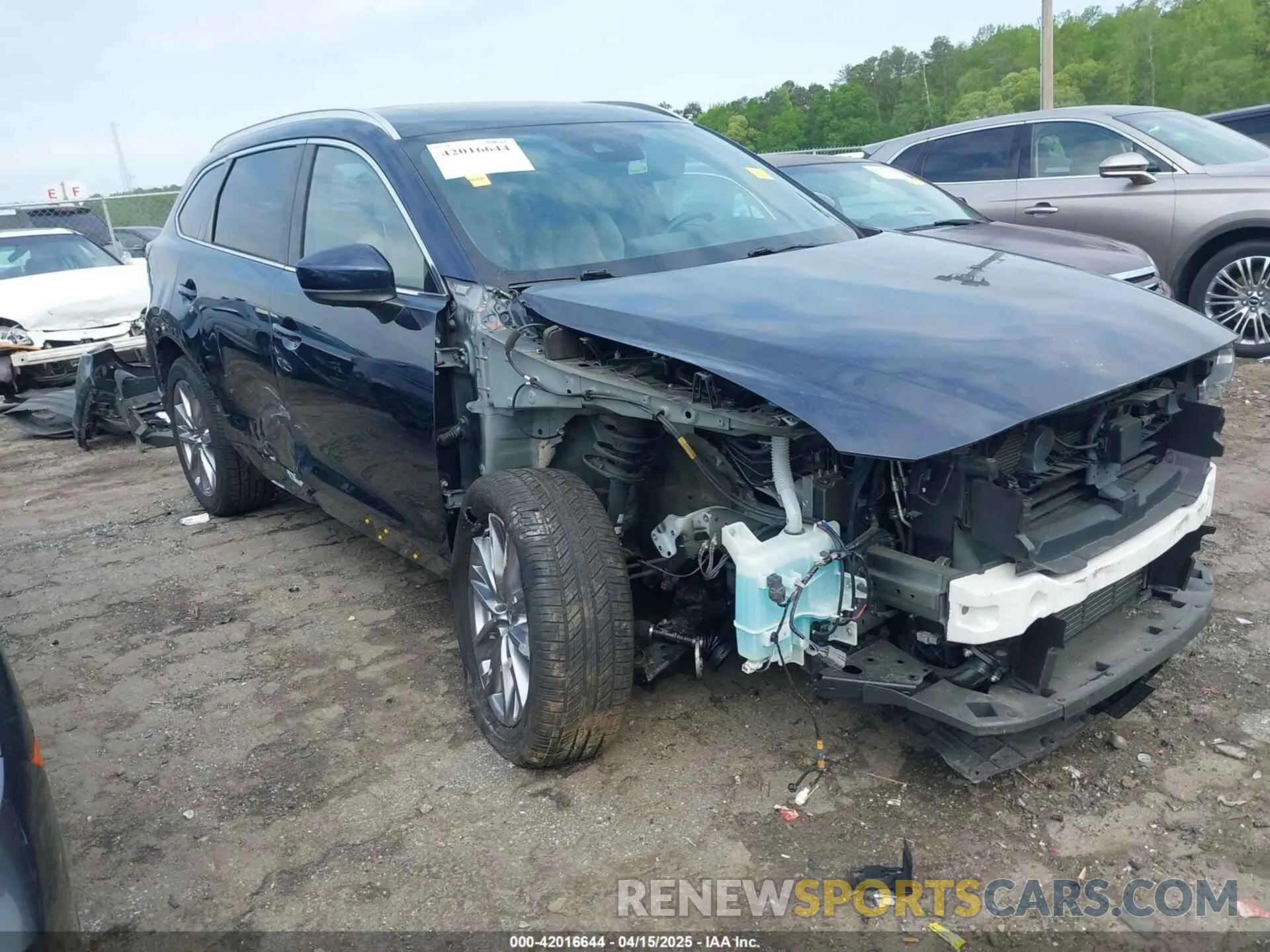 1 Photograph of a damaged car JM3TCADY1M0516505 MAZDA CX-9 2021
