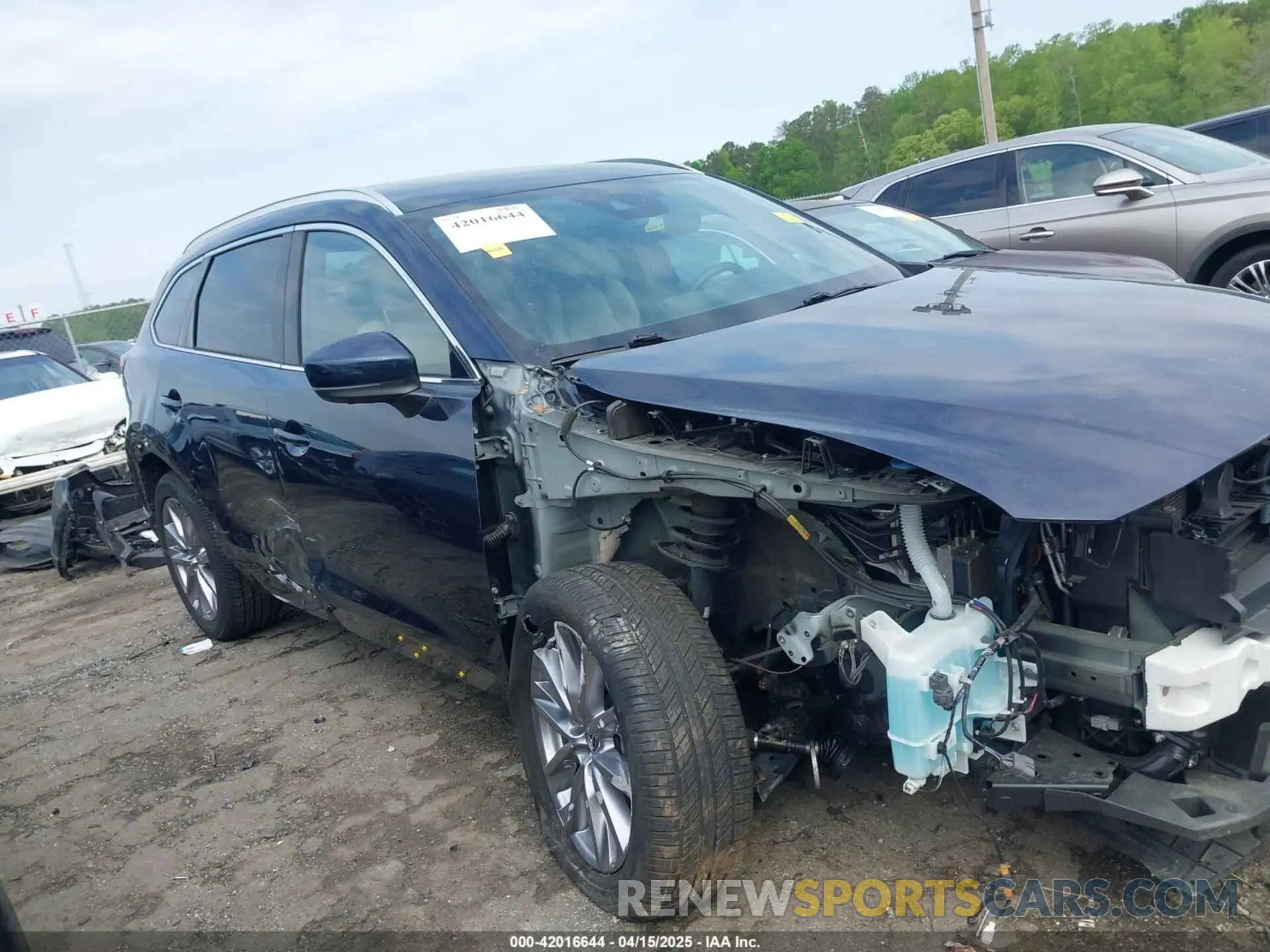 14 Photograph of a damaged car JM3TCADY1M0516505 MAZDA CX-9 2021