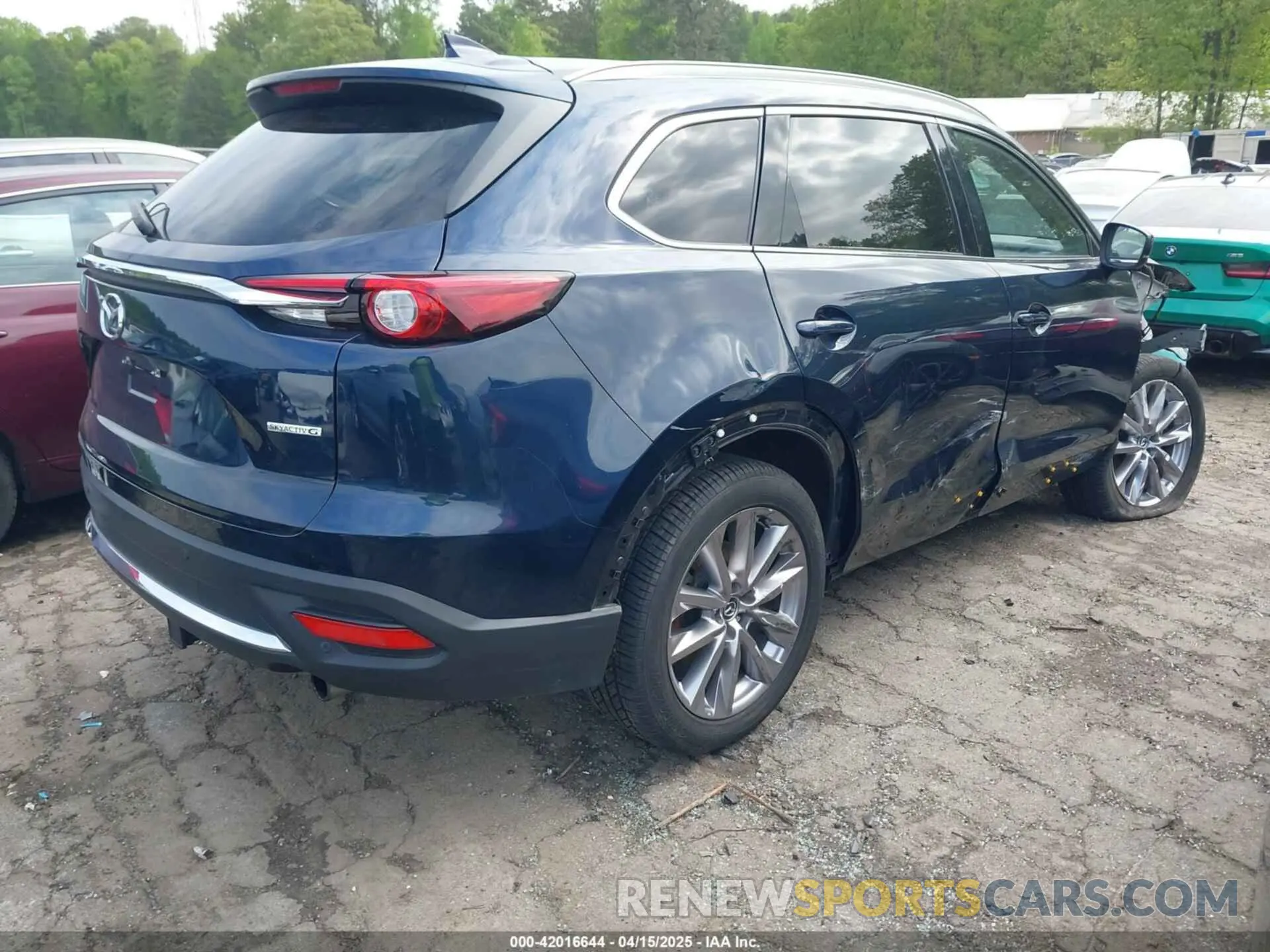 4 Photograph of a damaged car JM3TCADY1M0516505 MAZDA CX-9 2021