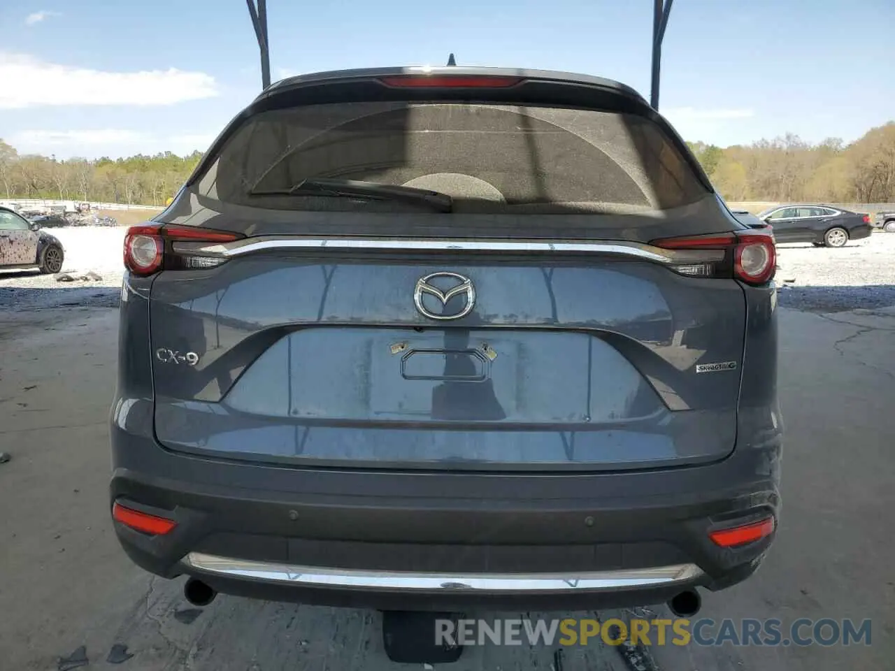 6 Photograph of a damaged car JM3TCADY1M0522529 MAZDA CX-9 2021
