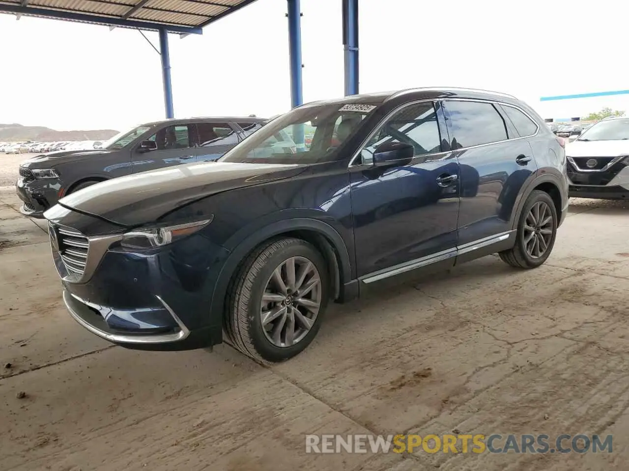 1 Photograph of a damaged car JM3TCADY3M0513086 MAZDA CX-9 2021