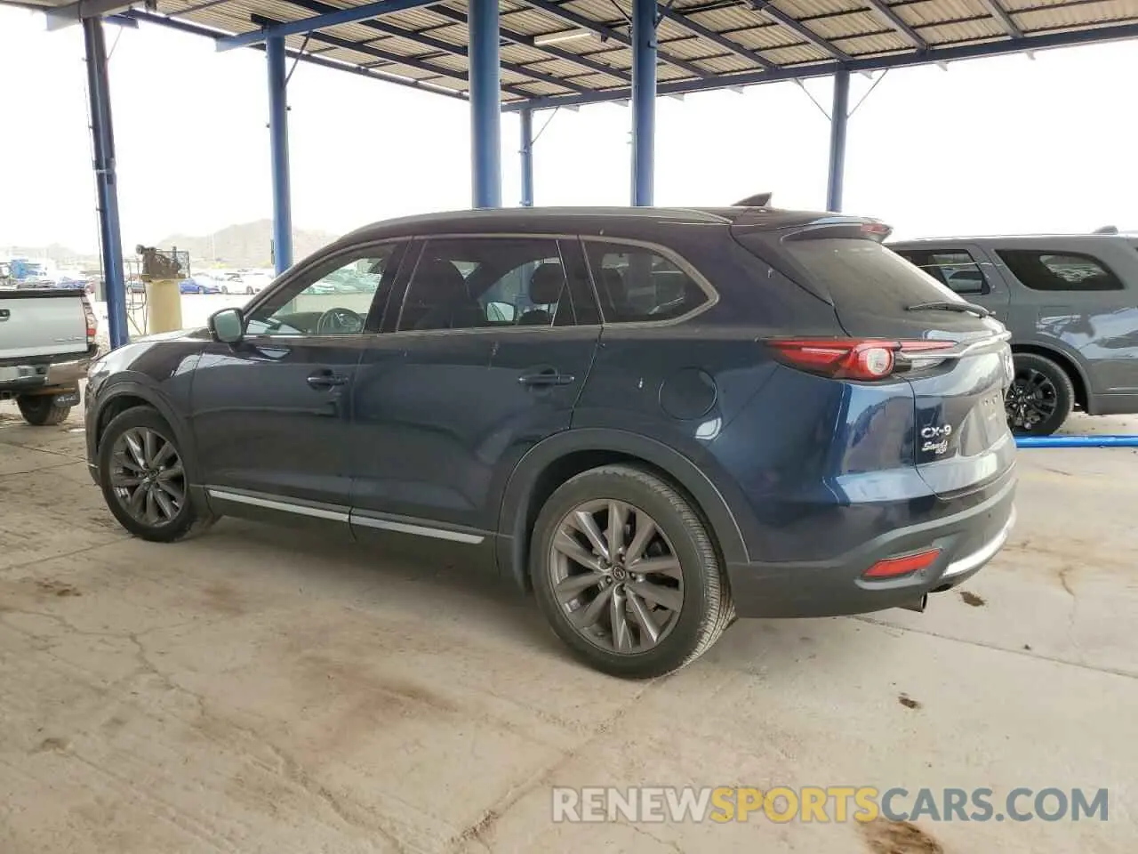2 Photograph of a damaged car JM3TCADY3M0513086 MAZDA CX-9 2021