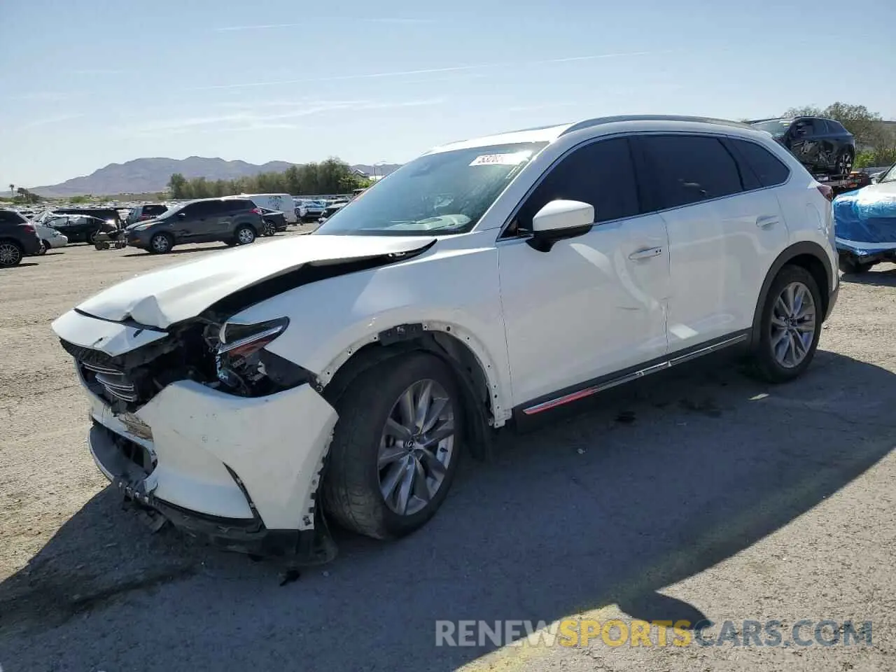 1 Photograph of a damaged car JM3TCADY4M0500010 MAZDA CX-9 2021