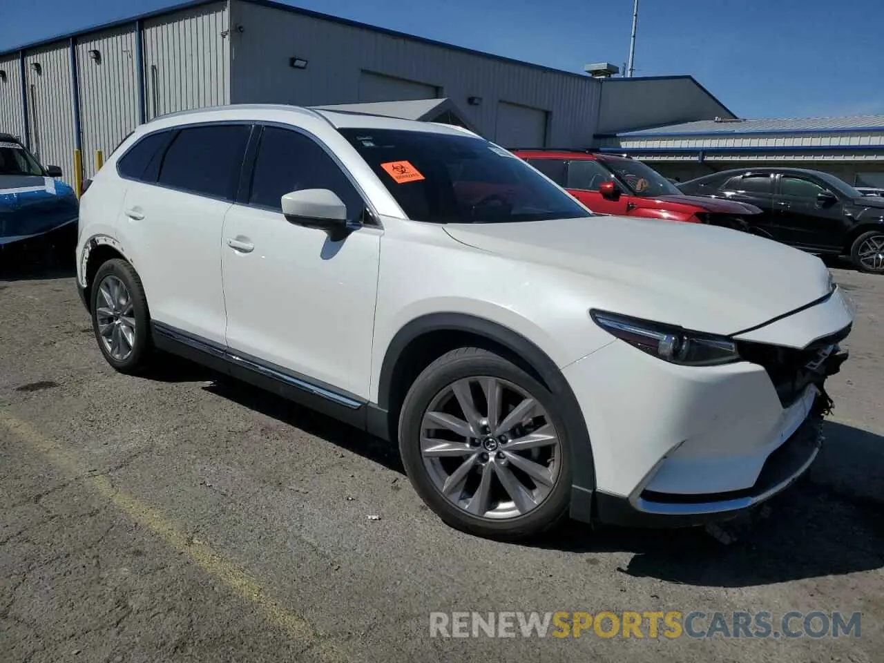 4 Photograph of a damaged car JM3TCADY4M0500010 MAZDA CX-9 2021