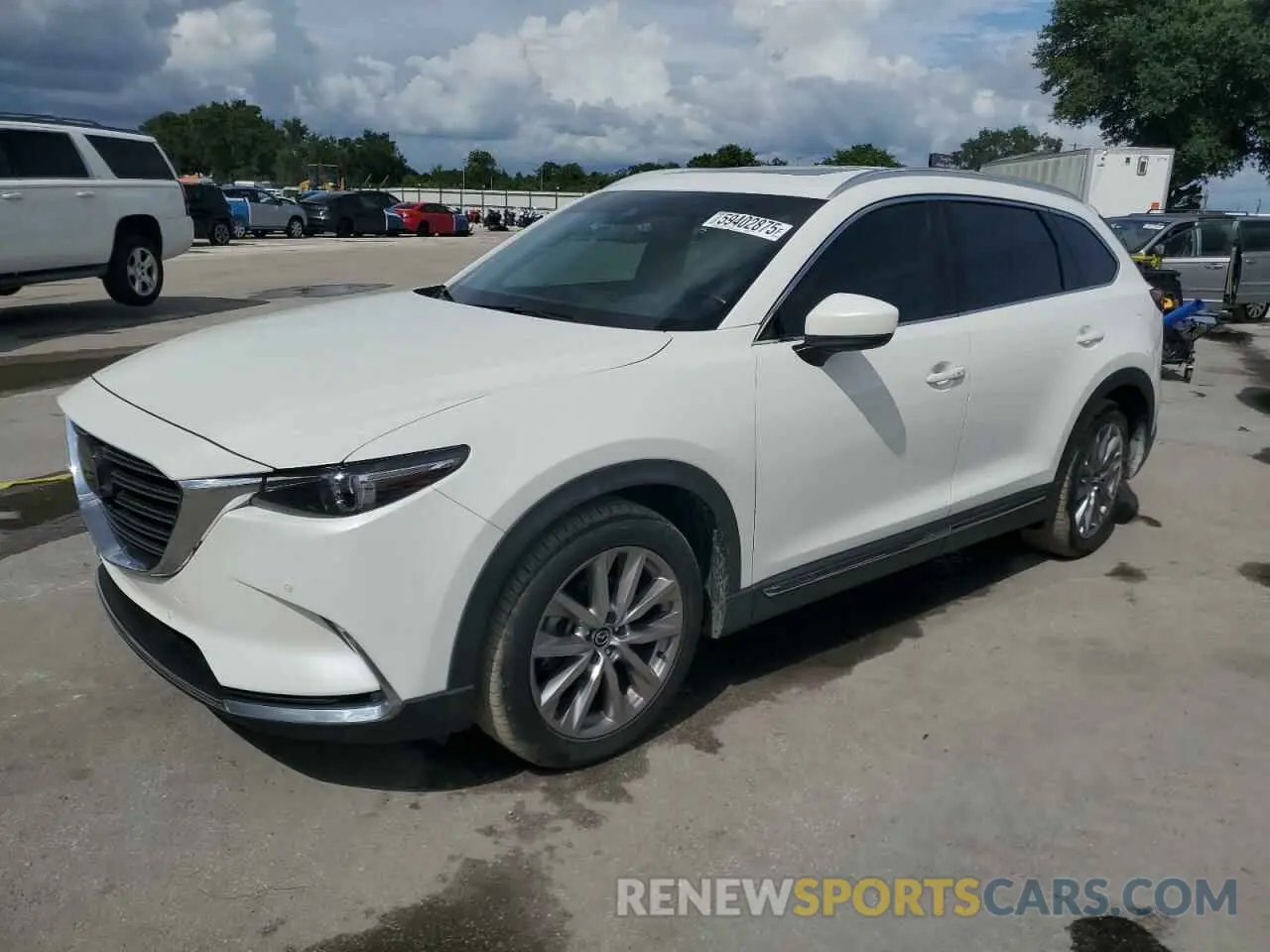 1 Photograph of a damaged car JM3TCADY7M0501717 MAZDA CX-9 2021