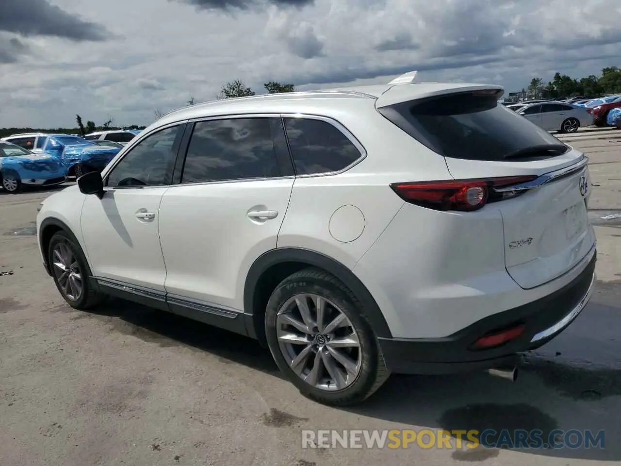2 Photograph of a damaged car JM3TCADY7M0501717 MAZDA CX-9 2021