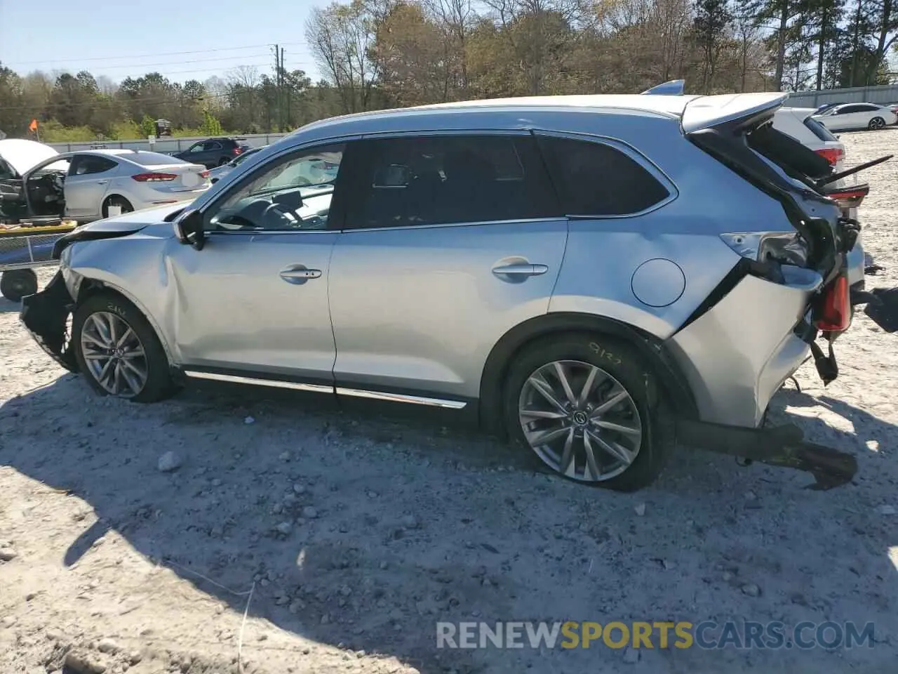 2 Photograph of a damaged car JM3TCADY7M0515276 MAZDA CX-9 2021