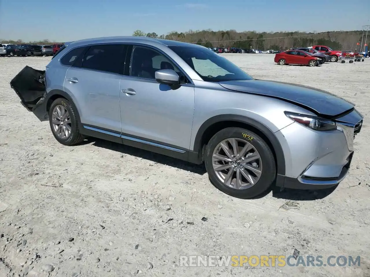 4 Photograph of a damaged car JM3TCADY7M0515276 MAZDA CX-9 2021